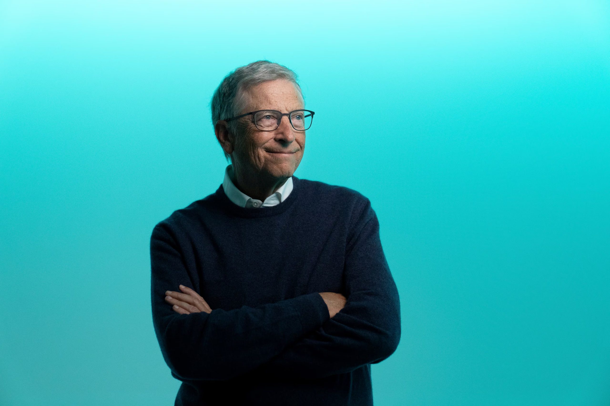 Gates lideraba los compromisos filantrópicos de salud e inteligencia artificial de su fundación.
(AP Foto/Jae C. Hong)