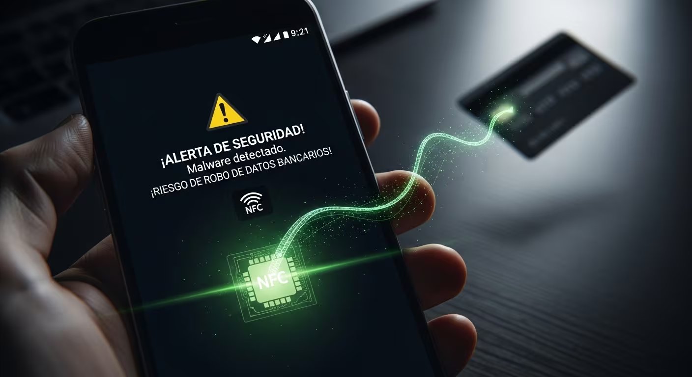 Por su parte, la CONDUSEF señaló señales de alerta que deben encender sospechas: que alguien pida instalar una aplicación mediante un enlace, que solicite acercar la tarjeta física al celular (Imagen Ilustrativa Infobae)