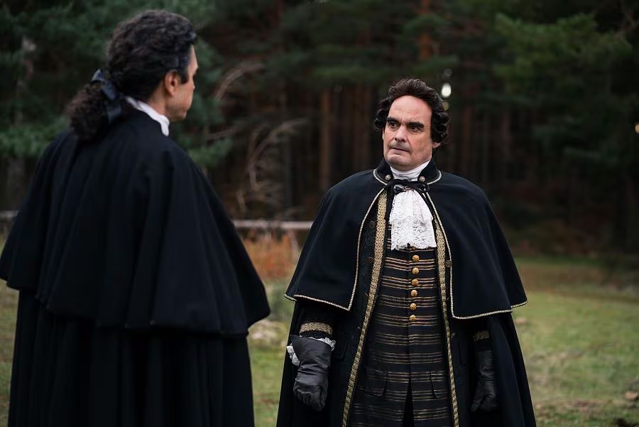 Don Hernando y José Luis en 'Valle Salvaje' (RTVE)