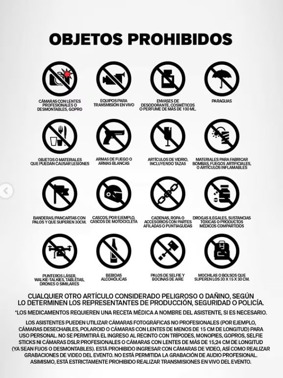 Recomendaciones para el concierto de BTS en San Marcos