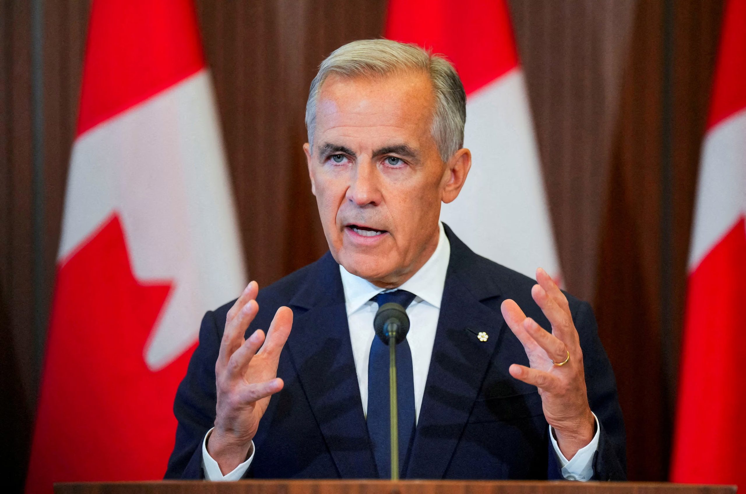 El primer ministro de Canadá, Mark Carney (REUTERS)