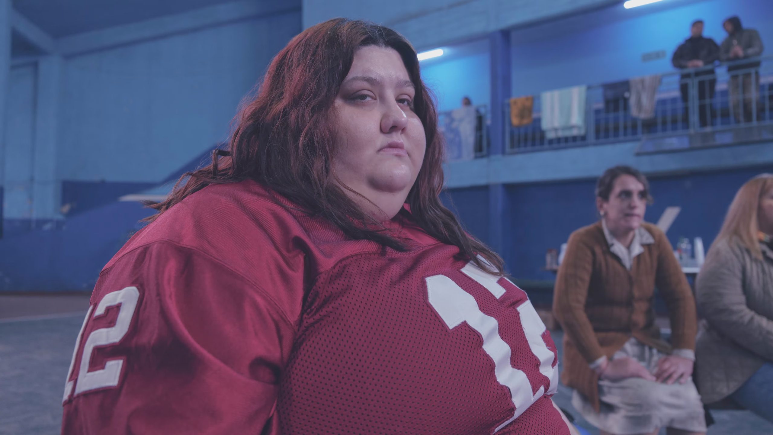 Mercedes Morán participa en una escena de la producción audiovisual basada en la obra de Mariana Enriquez. (Netflix)