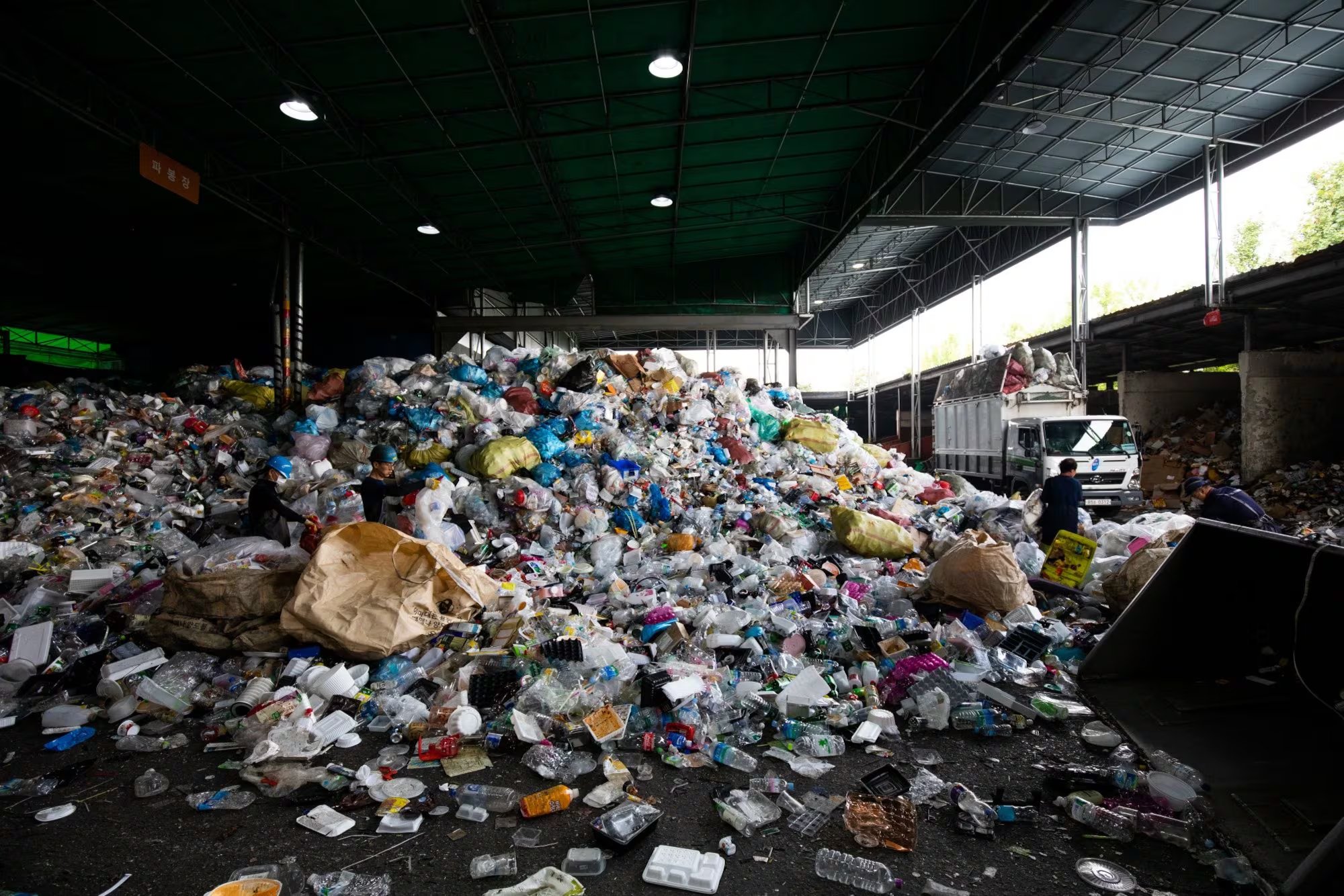 Las instalaciones de biogás del país asiático aprovecharon el 83,2% de los 362 millones de metros cúbicos generados en 2020 (SeongJoon Cho/Bloomberg)