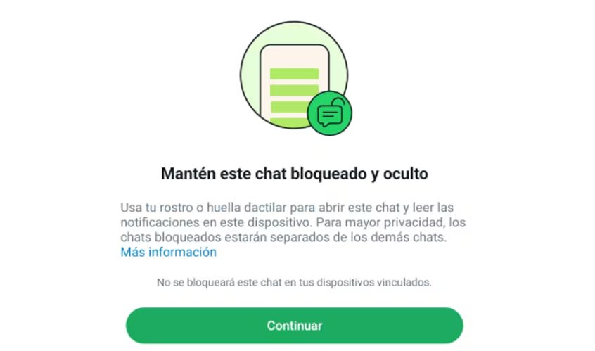 Mantener activo la opción 'Restringir Chat' en WhatsApp. (Foto: WhatsApp)