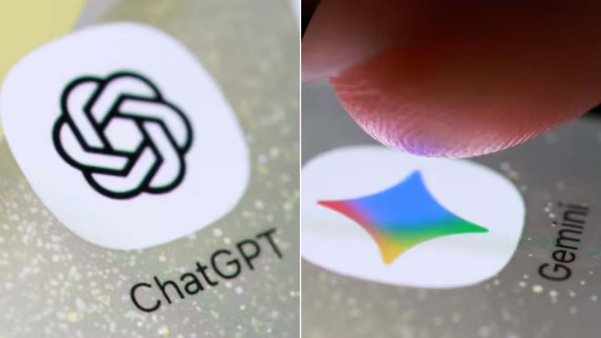 ChatGPT y Gemini son dos aplicaciones que permiten generar imágenes. (Composición Infobae)
