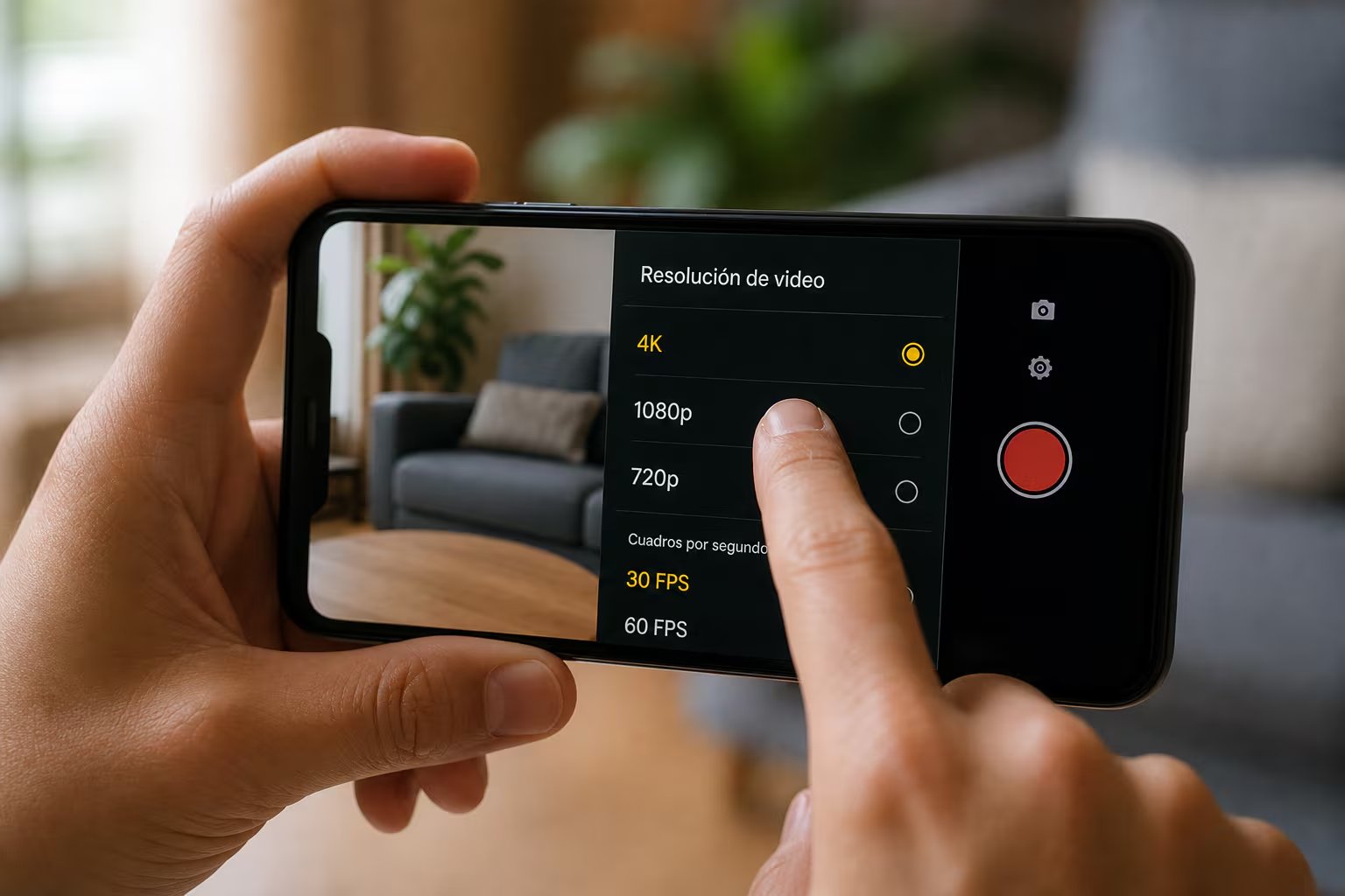 La grabación en Full HD a 1080p reduce gigabytes de espacio frente al uso de resoluciones en 4K u 8K. (Imagen Ilustrativa Infobae)