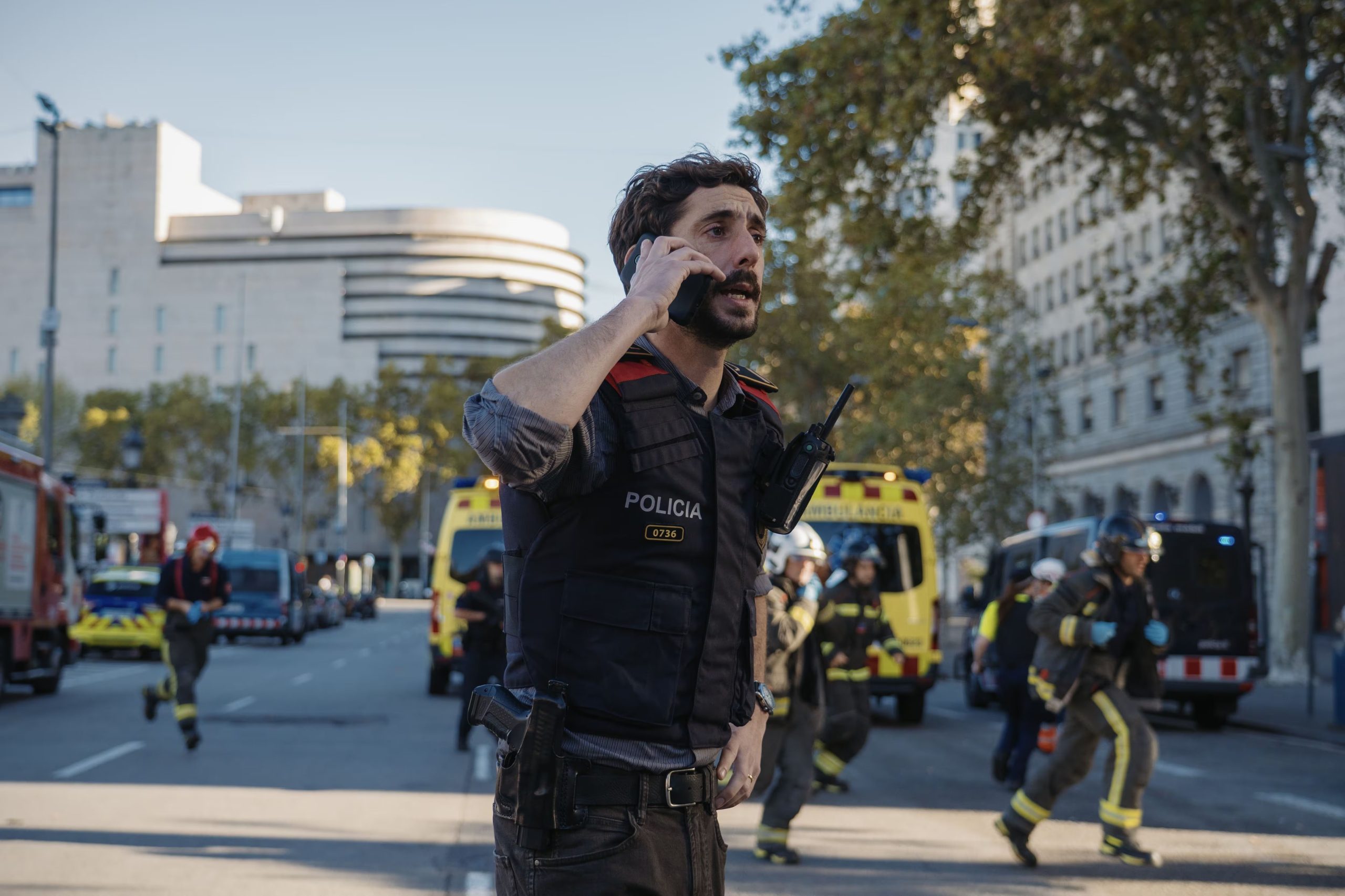 Enric Auquer, uno de los protagonistas de la película 'Cronos', que interpreta a un experto en gestión de crisis