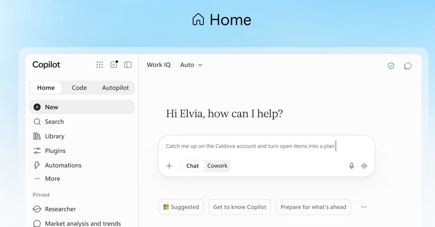 Microsoft implementará un esquema con suscripciones por usuario para tareas habituales y facturación por uso para los agentes avanzados.