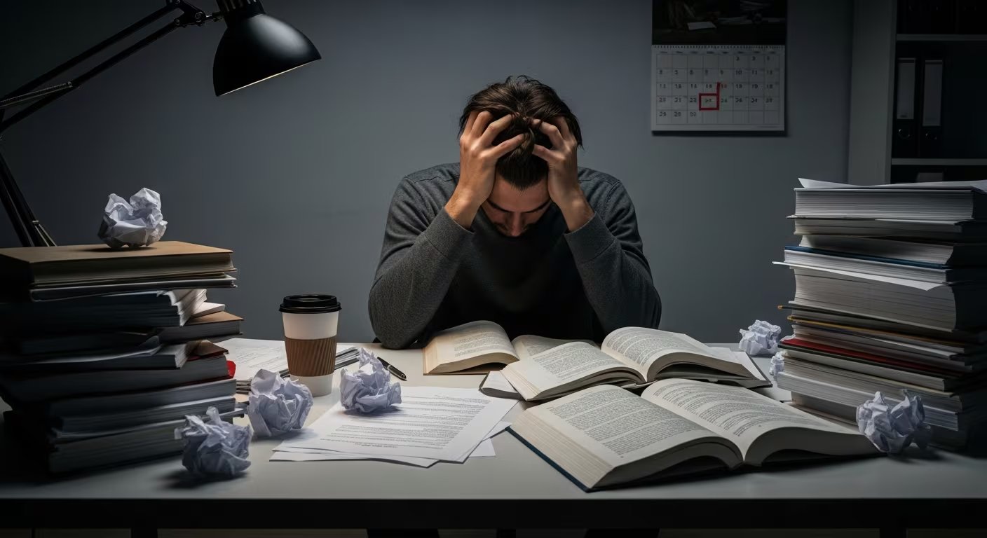 Un nivel moderado de nerviosismo en los exámenes puede agudizar la atención, pero la ansiedad intensa se convierte en un obstáculo (Imagen Ilustrativa Infobae)