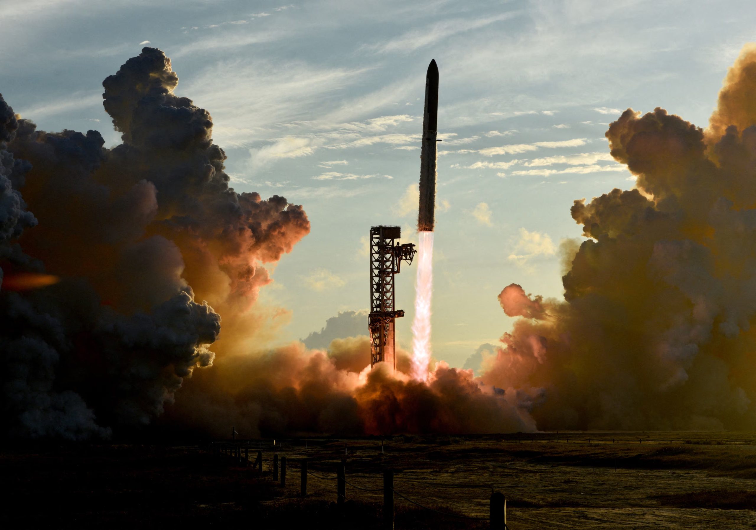 Starship alcanzó la órbita terrestre por primera vez y desplegó 26 satélites Starlink V3, una prueba clave para futuras misiones humanas lunares (REUTERS/Steve Nesius)