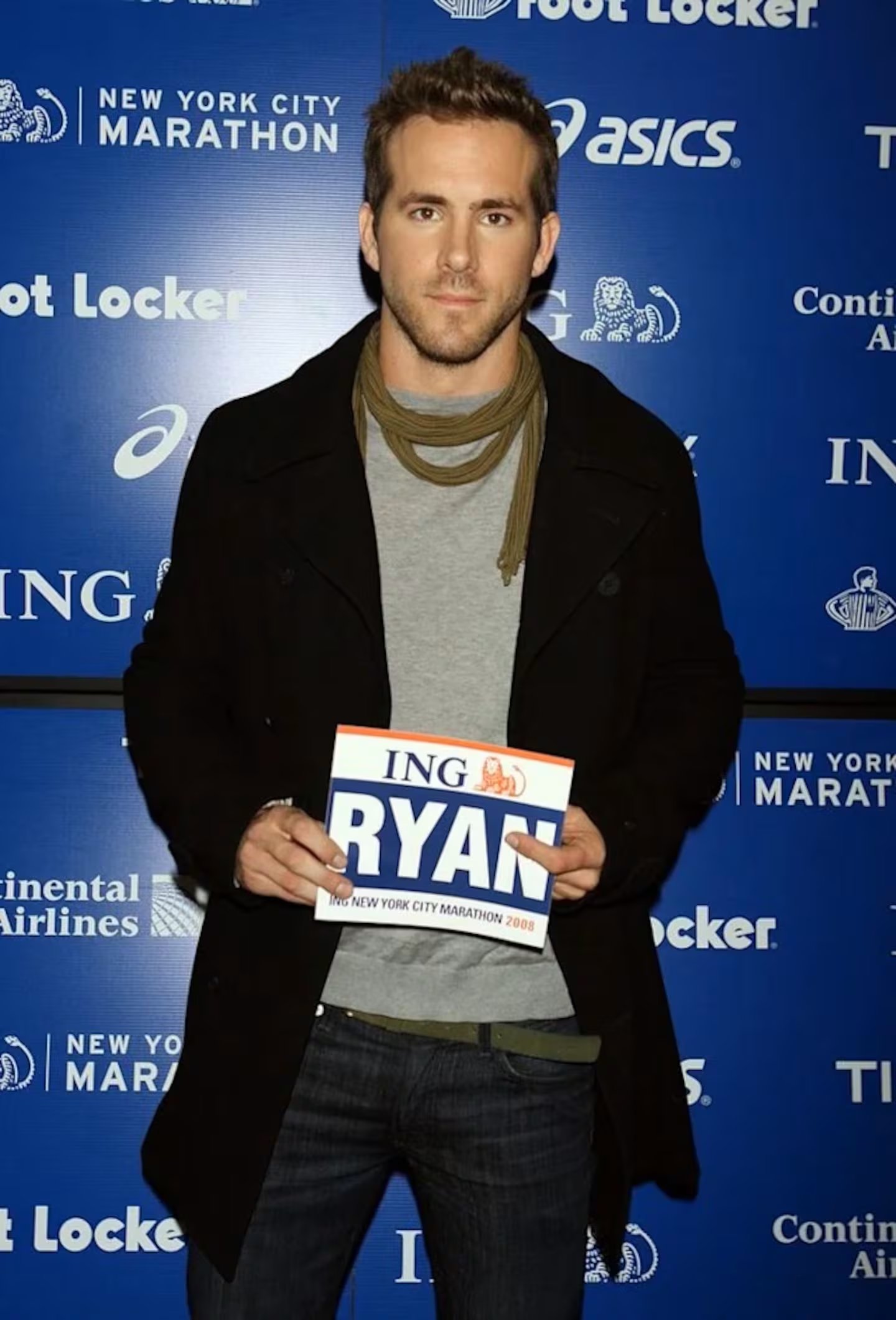 Ryan Reynolds corrió por una causa y Edward Norton también dejó su huella en Nueva York (Foto: NY Marathon)
