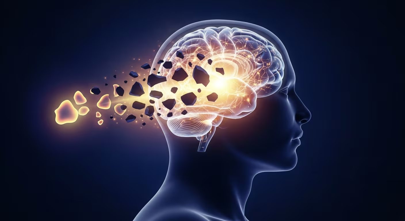 El hipocampo y el lóbulo temporal participan en la desincronización de los procesos cerebrales que originan el fenómeno (Imagen Ilustrativa Infobae)