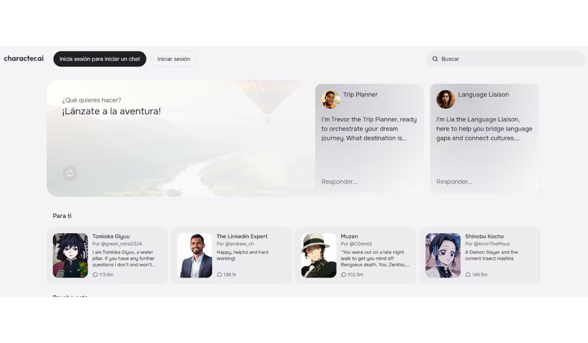 Disney envió una carta de cese y desista a Character.AI un año antes de contratar a su director ejecutivo. (Character.AI)