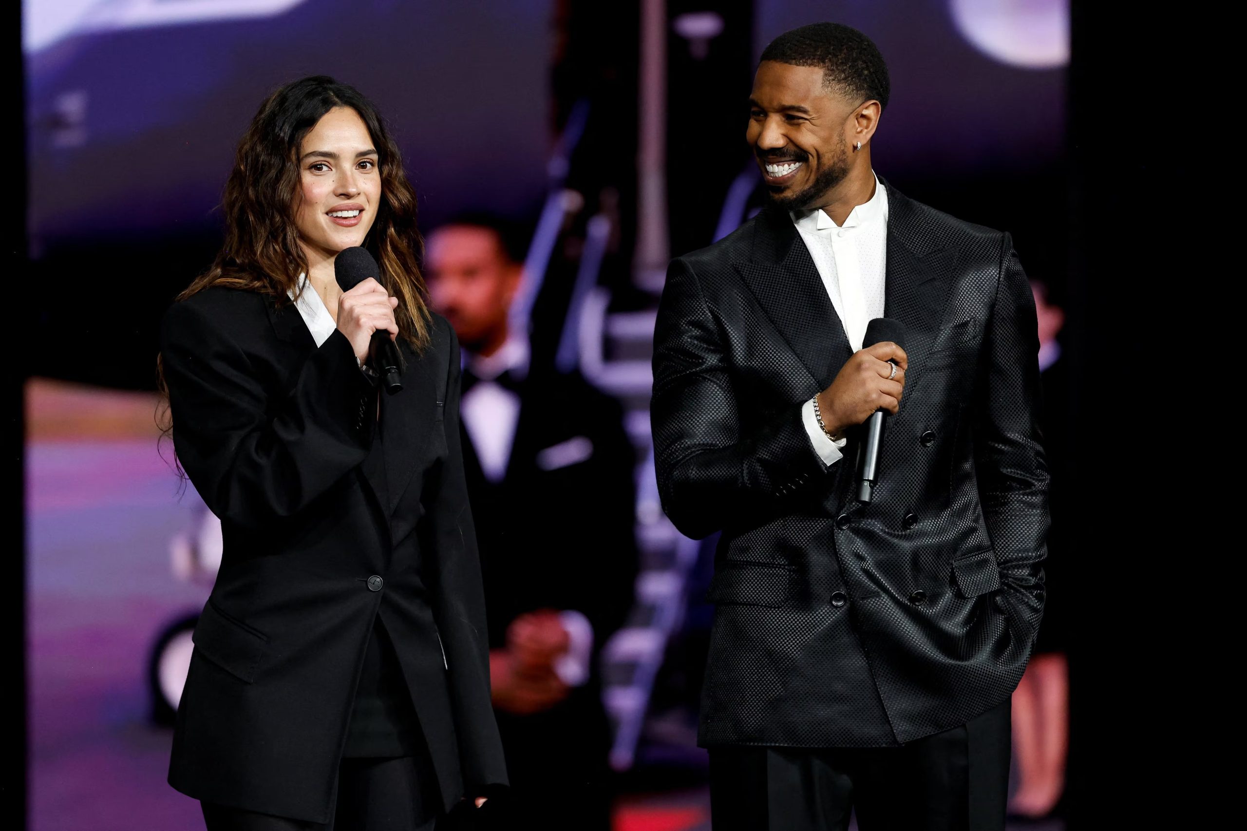 El actor Michael B. Jordan recordó su infancia en Newark, Nueva Jersey, entre el colegio, el baloncesto, la iglesia y los viajes a Nueva York para asistir a castings (REUTERS/Caroline Brehman)