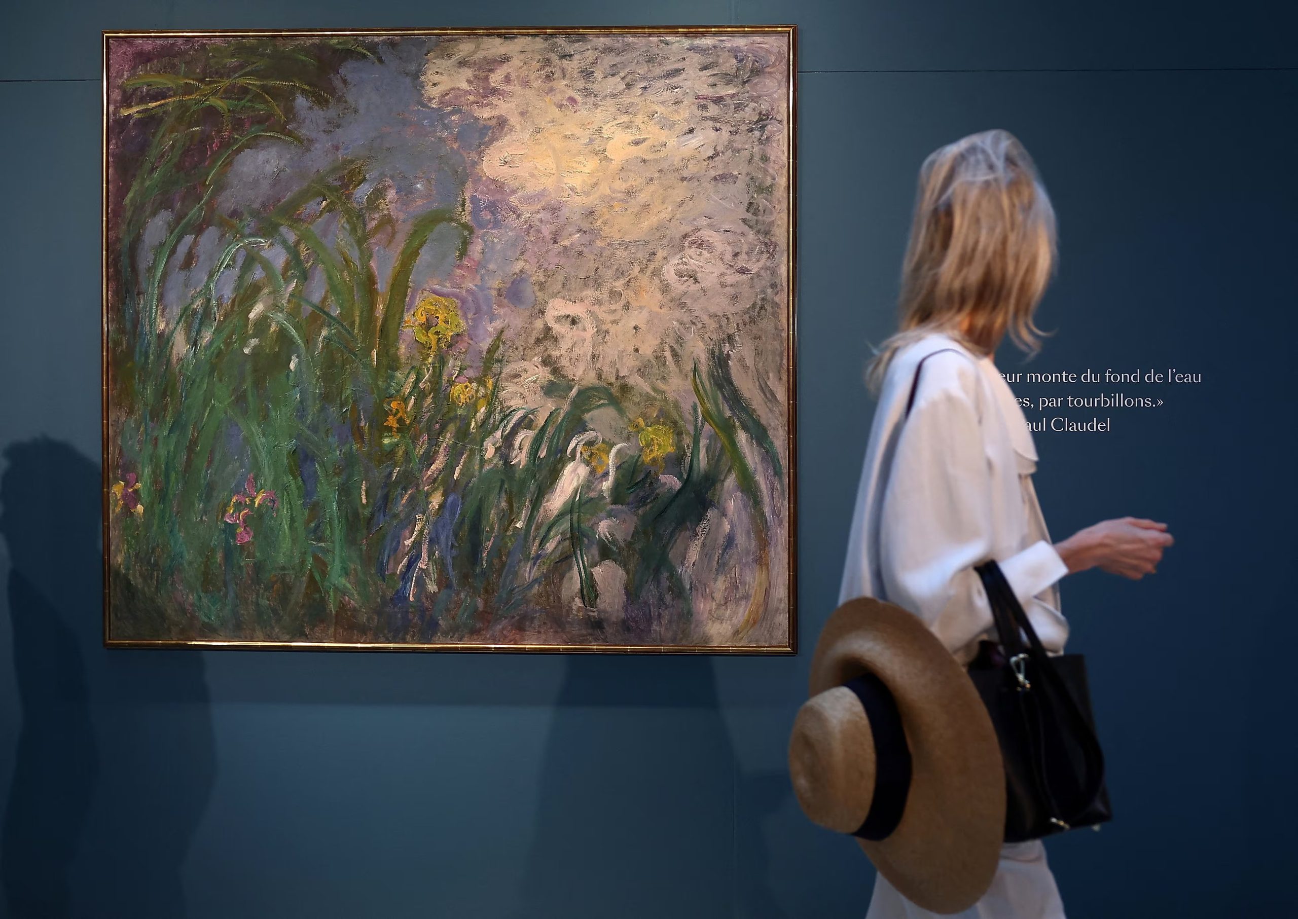 Iris, pintado por Claude Monet al final de su vida en Giverny, tiene una estimación de entre 22 y 30 millones de euros