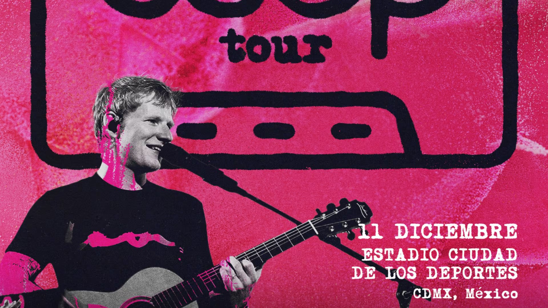 Ed Sheeran regresa a la capital mexicana el viernes 11 de diciembre con su Loop Tour. (X/ @edsheeran)
