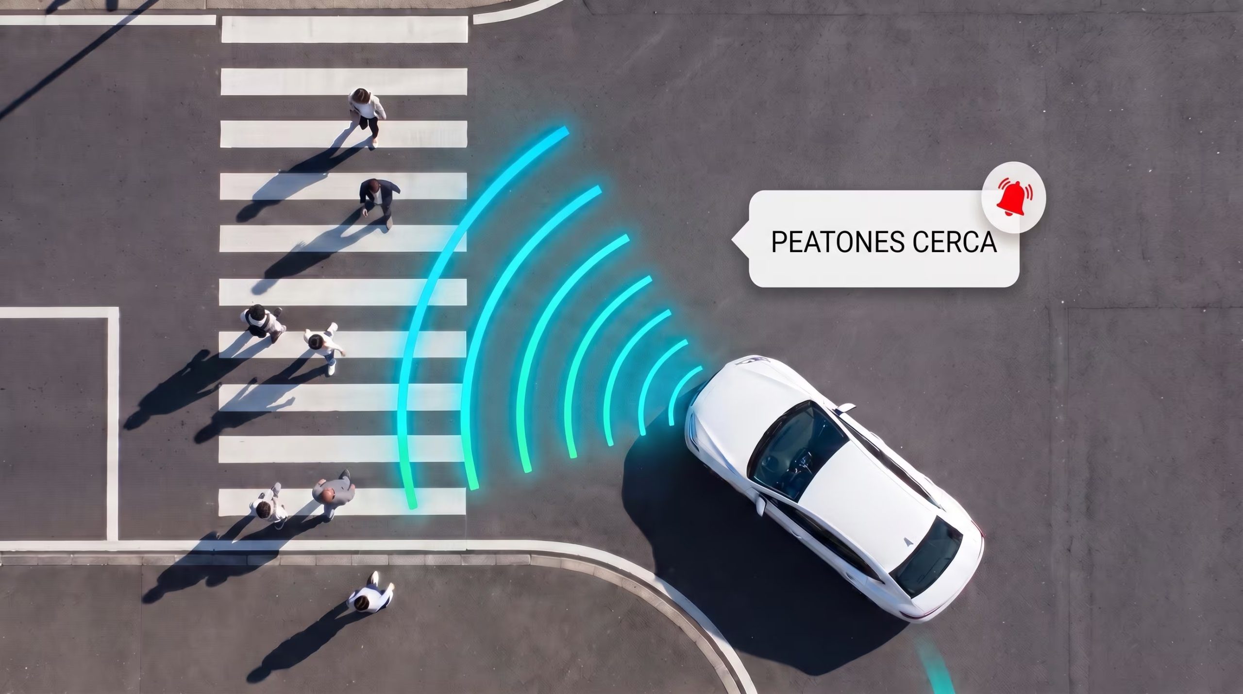 CW-Net incorpora explicaciones causales fieles, como la proximidad a un vehículo detenido o a un ciclista, para justificar cada maniobra del automóvil (Imagen Ilustrativa Infobae)