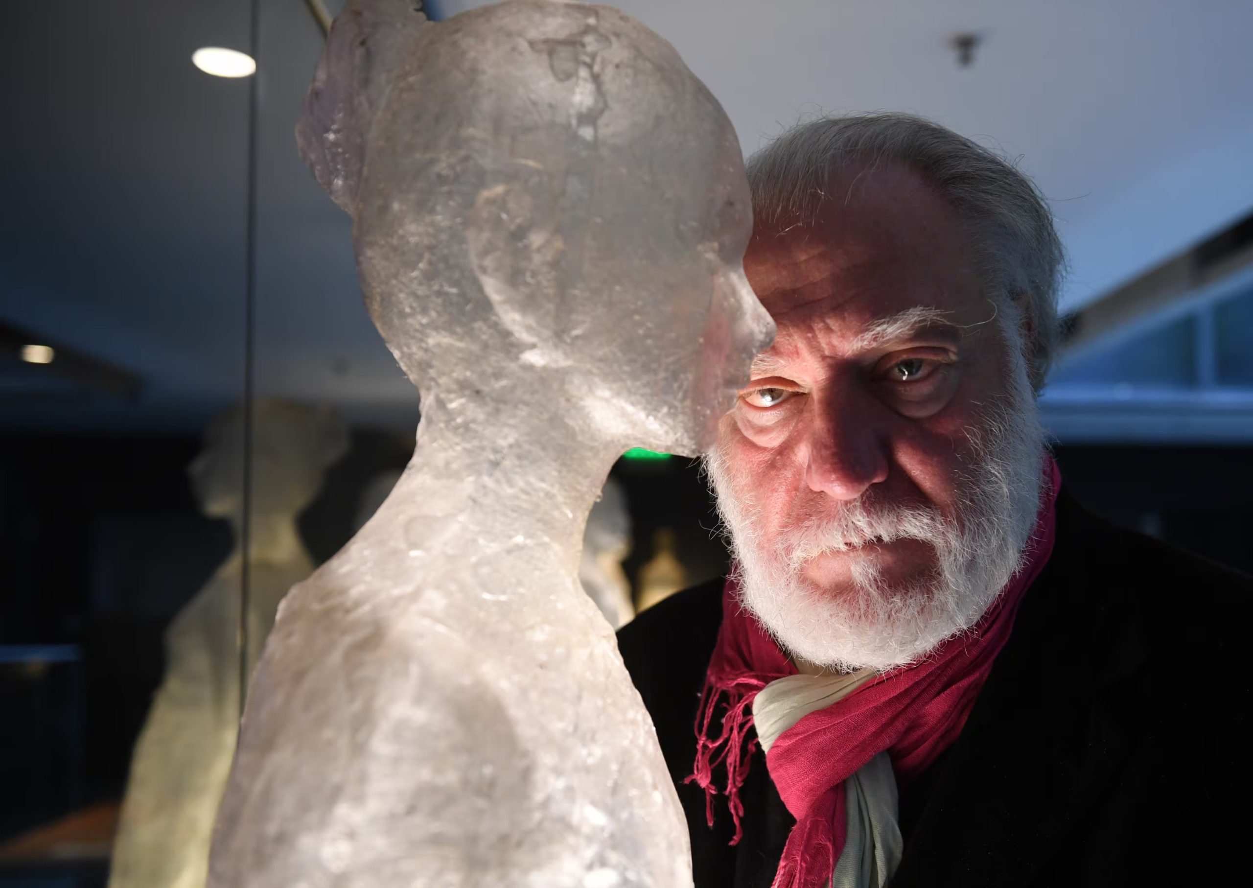 Eugenio Cuttica durante la presentación de Serendipia, en 2022