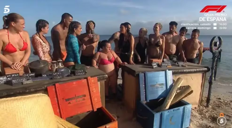 Los concursantes se han estrenado en 'Supervivientes' con una prueba en la arena. (Mediaset España)