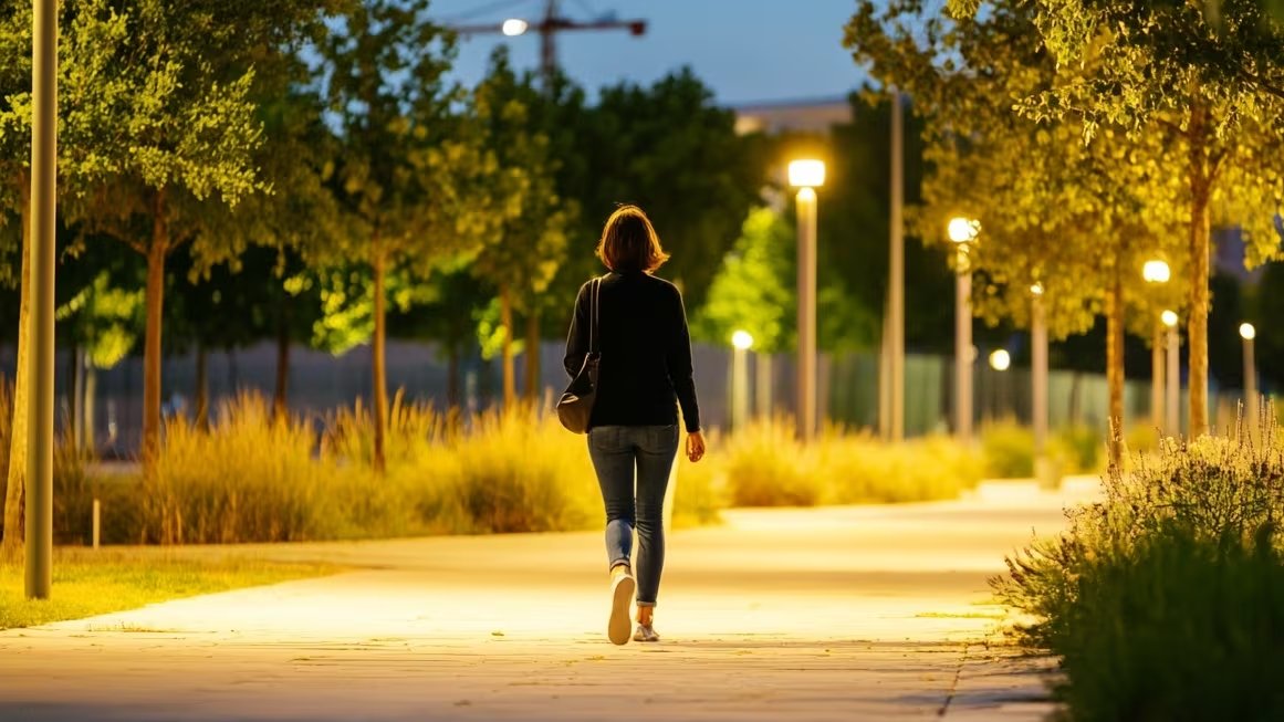 Los neurólogos recomiendan caminar entre 10 y 20 minutos después de cenar para mejorar la calidad del descanso nocturno (Imagen Ilustrativa Infobae)