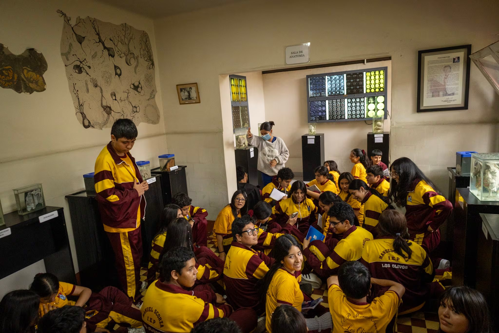 El museo también recibe a escolares desde los ocho años. (Paula Elizalde)