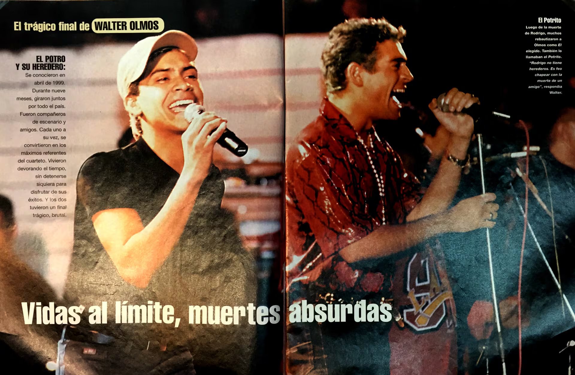 Juntos en el escenario (Gentileza archivo Tea y Deportea)
