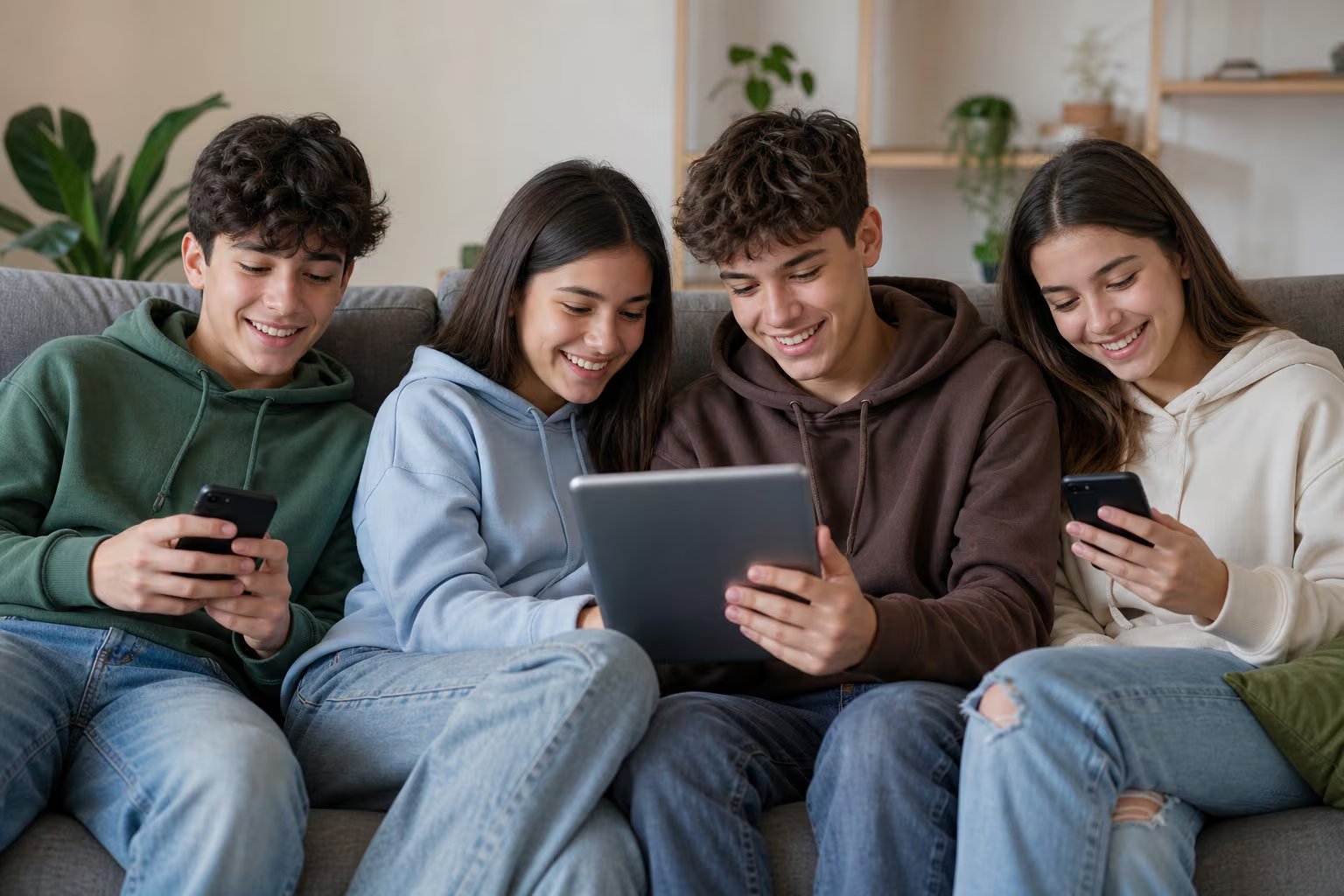 Un estudio en Australia vinculó el uso temprano de redes sociales con más síntomas de ansiedad y depresión en adolescentes de 10 a 15 años. (Imagen Ilustrativa Infobae)