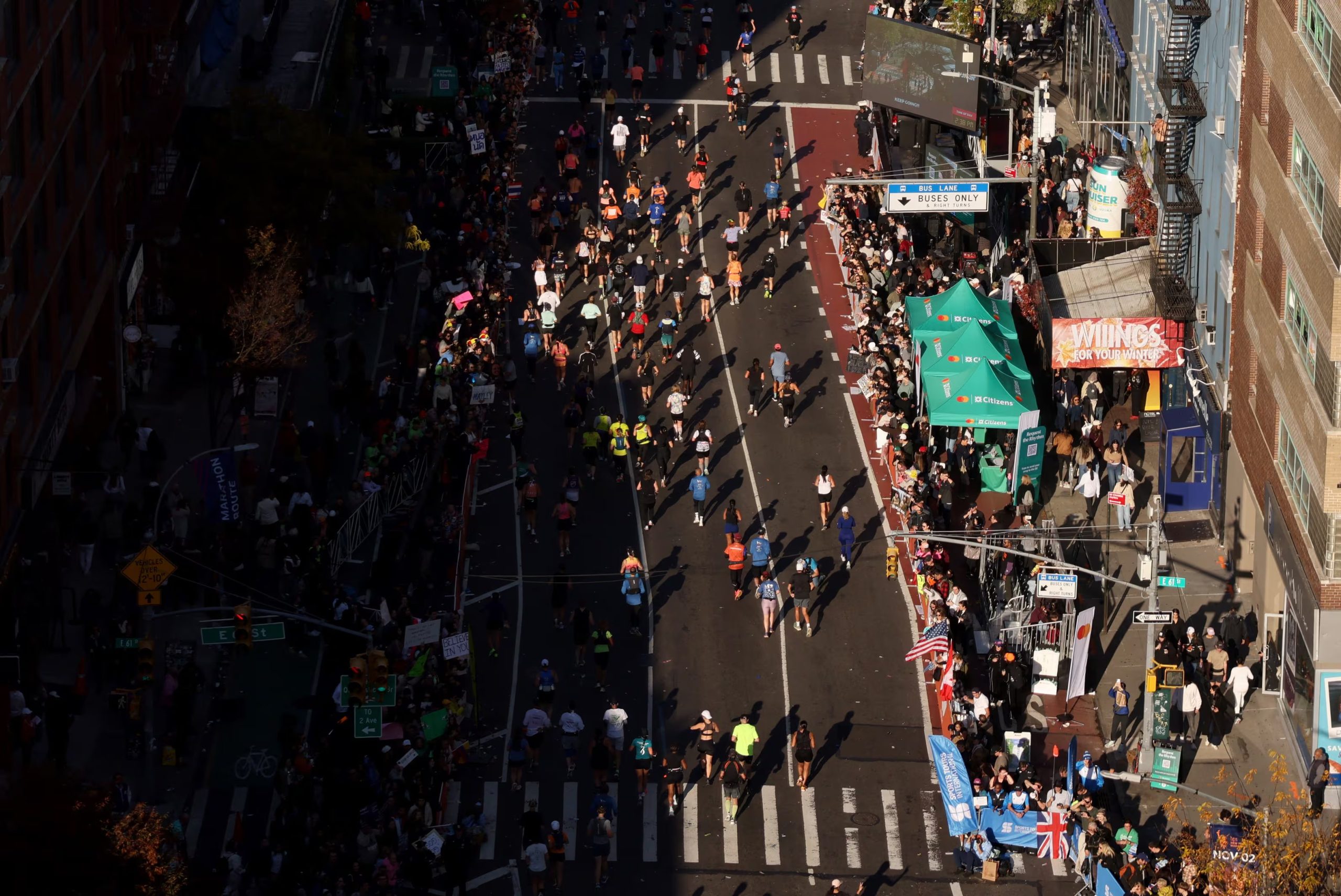 El Maratón de Nueva York modificará el recorrido de su próxima edición en el barrio de Mott Haven (REUTERS/Kylie Cooper).