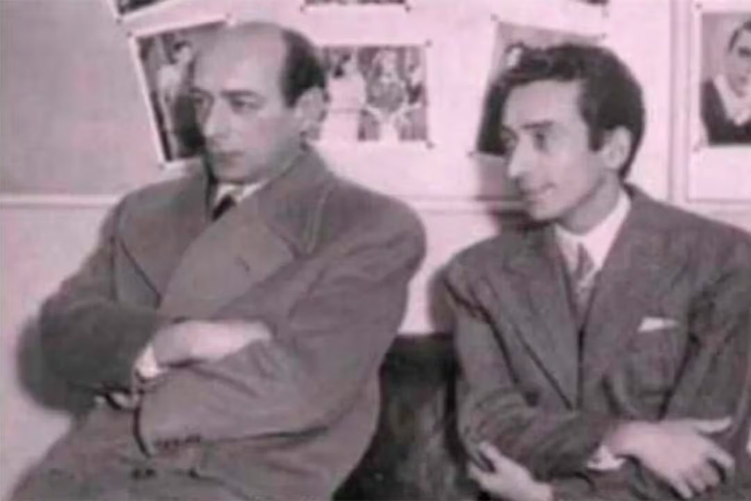 Los hermanos Armando y Enrique Santos Discépolo