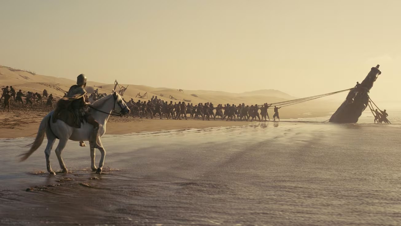 Imágenes de 'La Odisea', la nueva película de Christopher Nolan. (Warner Bros.)