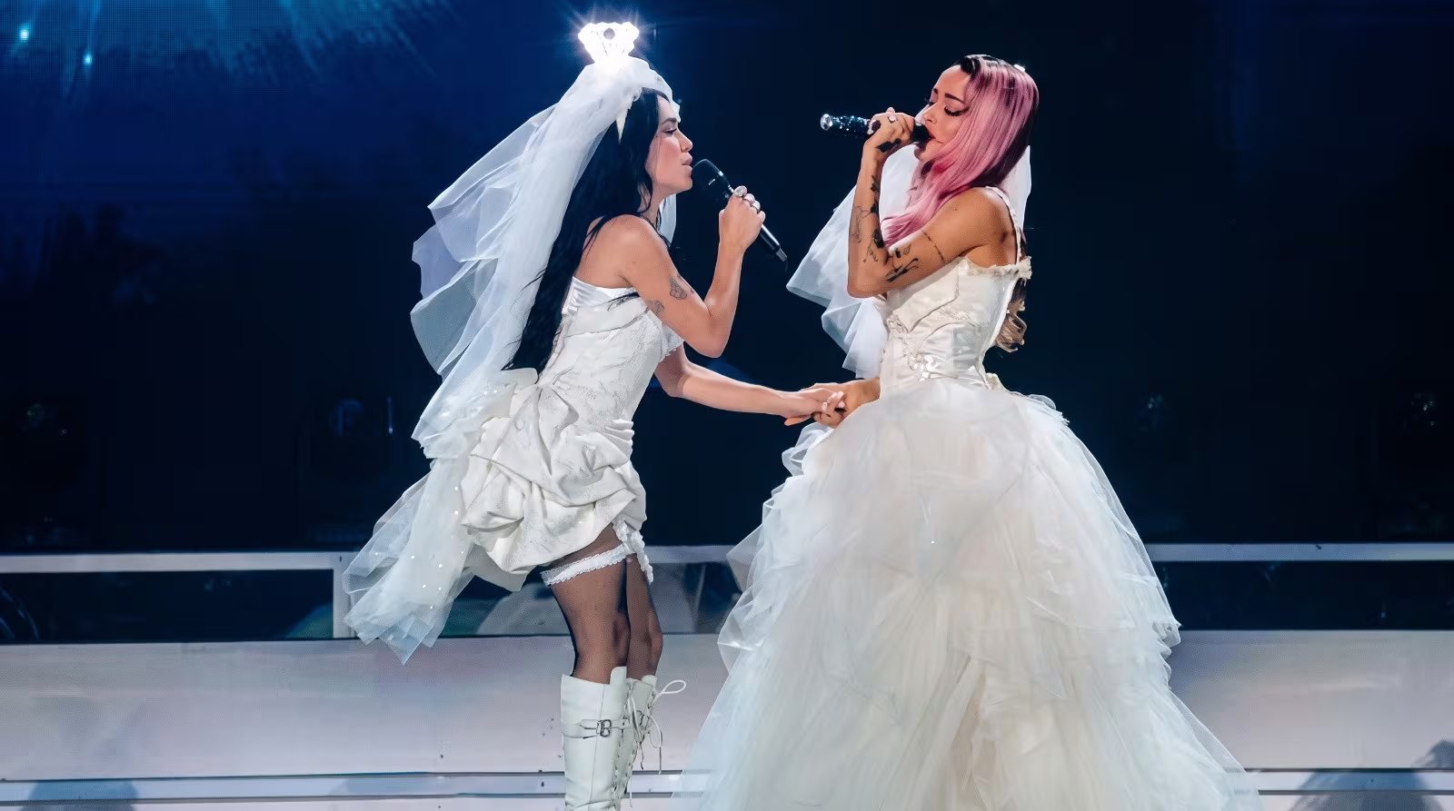 Lali y Tini compartieron escenario por primera vez y emocionaron a sus fanáticos en River