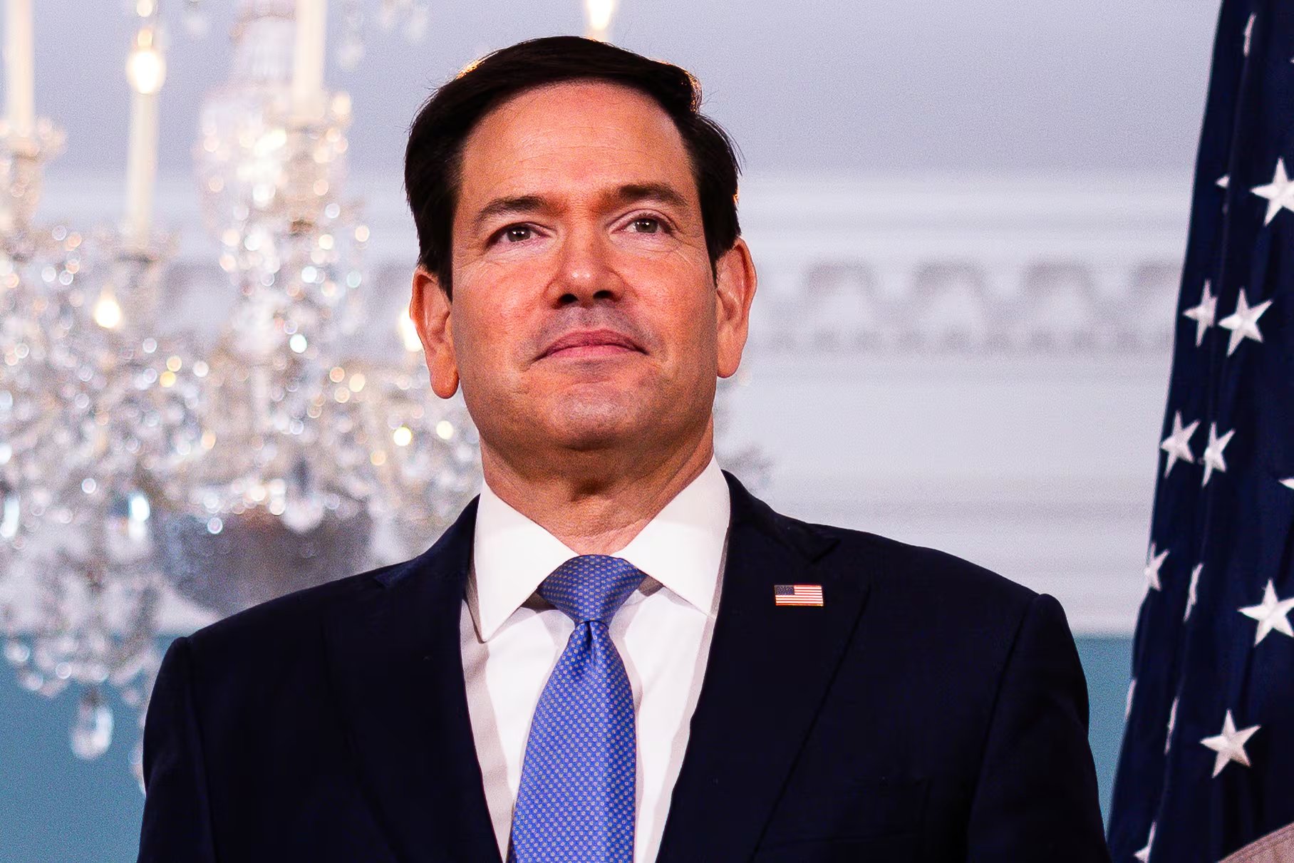Marco Rubio confirmó que la producción de interceptores Patriot en Ucrania está en discusión con Washington (AP Foto/Tierney L. Cross)