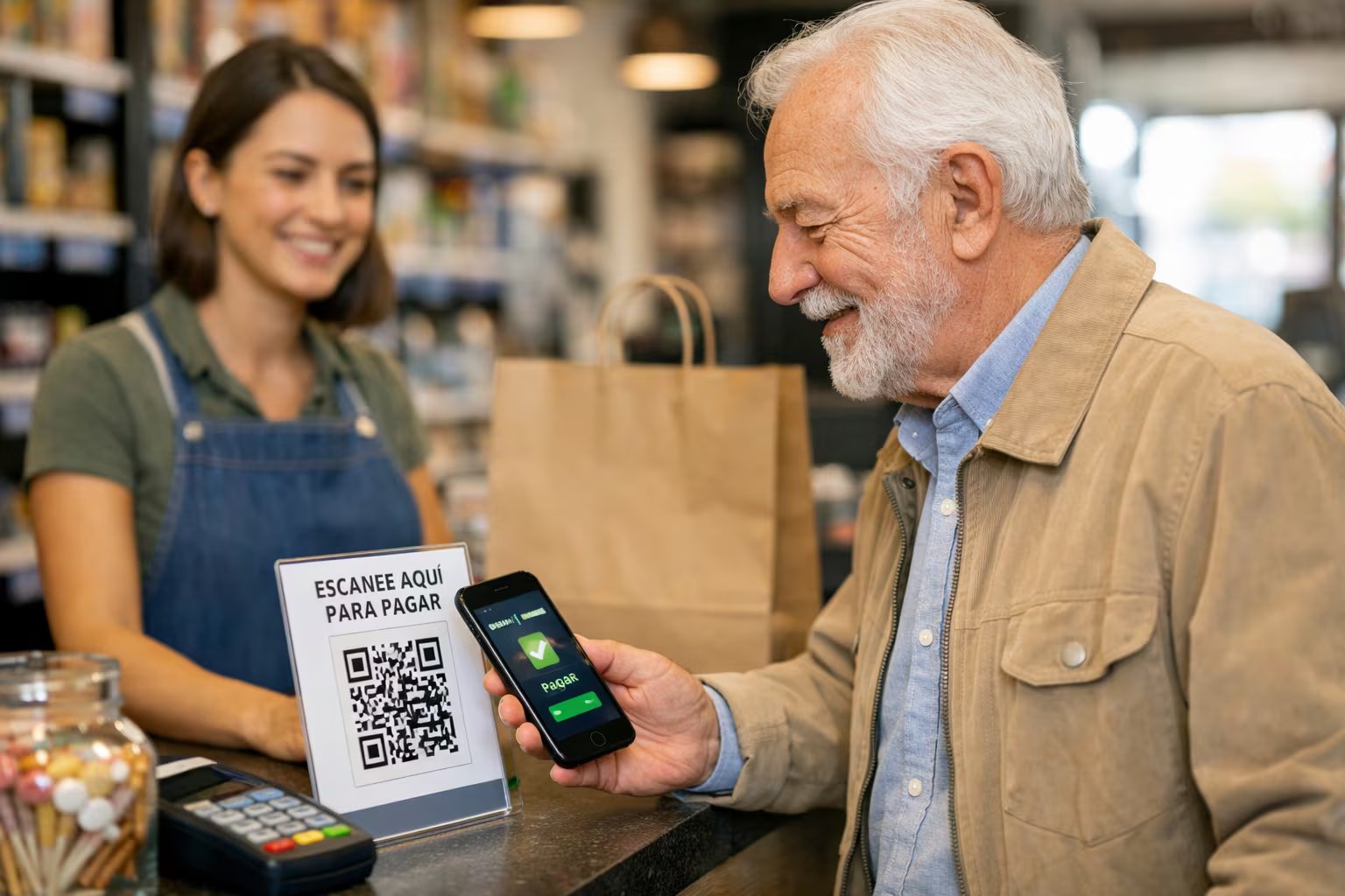 Cerca del 75% de los comercios en el mundo utiliza códigos QR para ofrecer acceso a sus cartas digitales. (Imagen Ilustrativa Infobae)