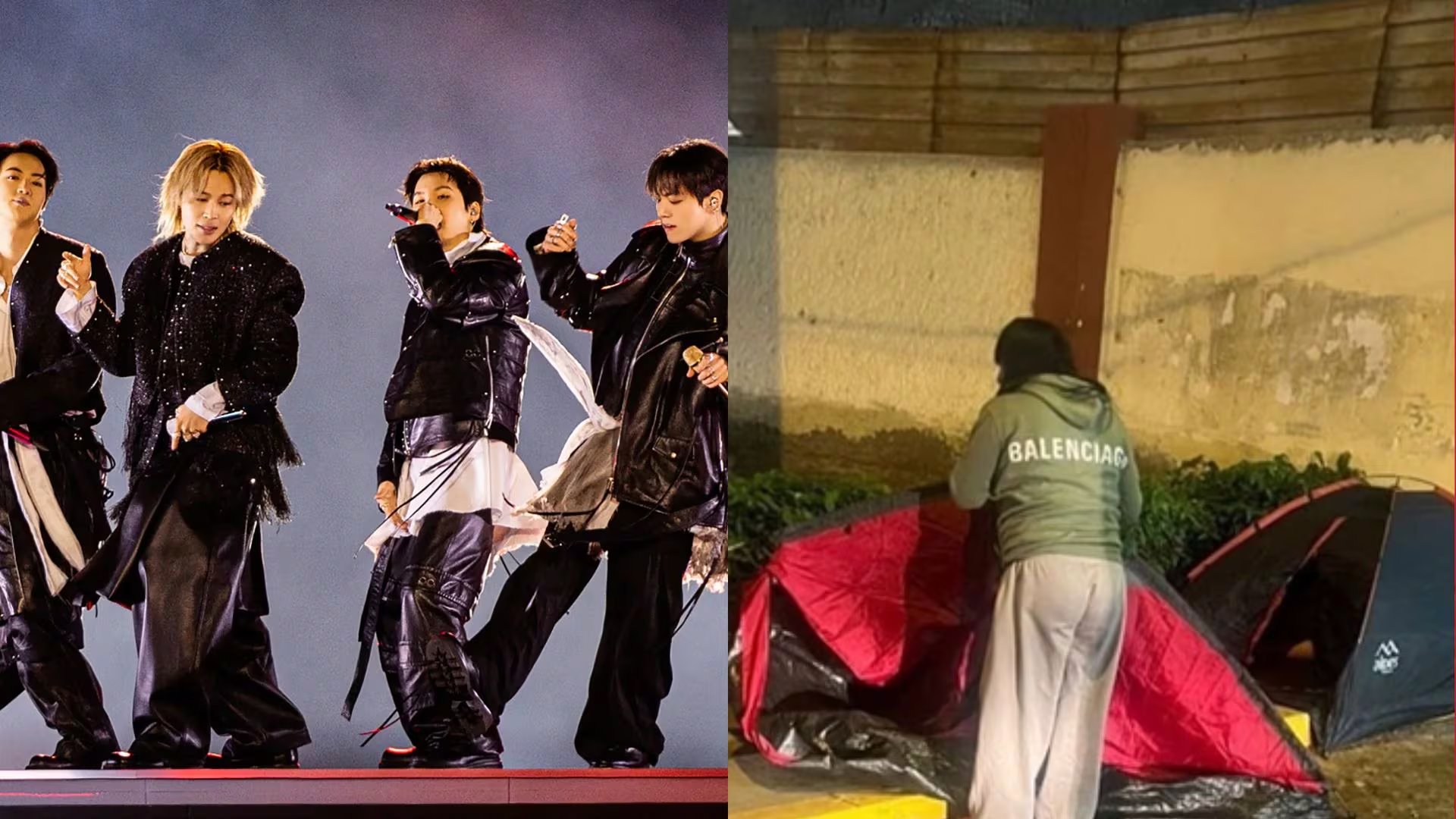 Fans de BTS ya acamparían afuera del estadio San Marcos a un mes de sus conciertos. TikTok