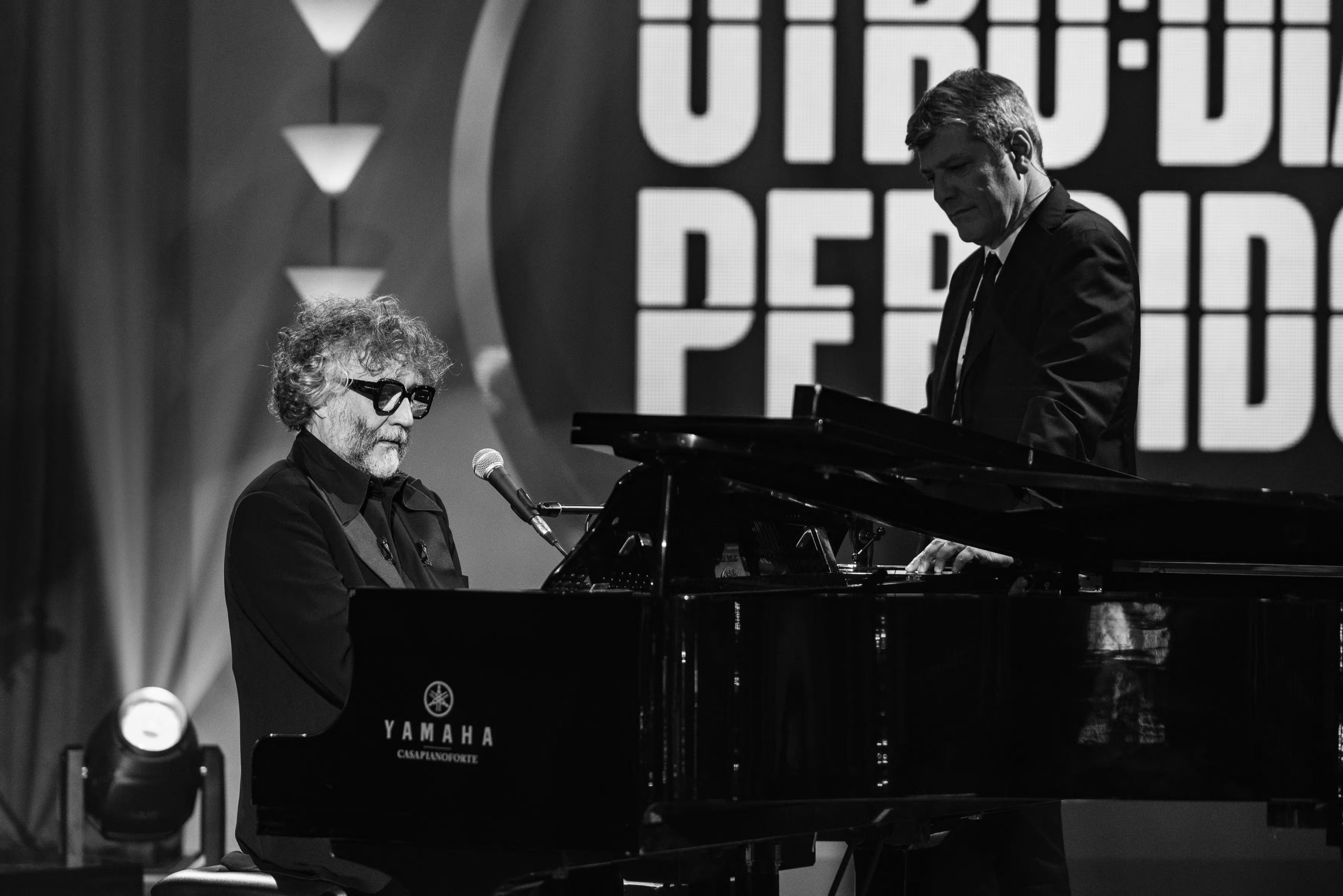 Fito Páez recorrió con Mario Pergolini recuerdos de su juventud y sus primeros años como músico (Crédito: Guido Adler)