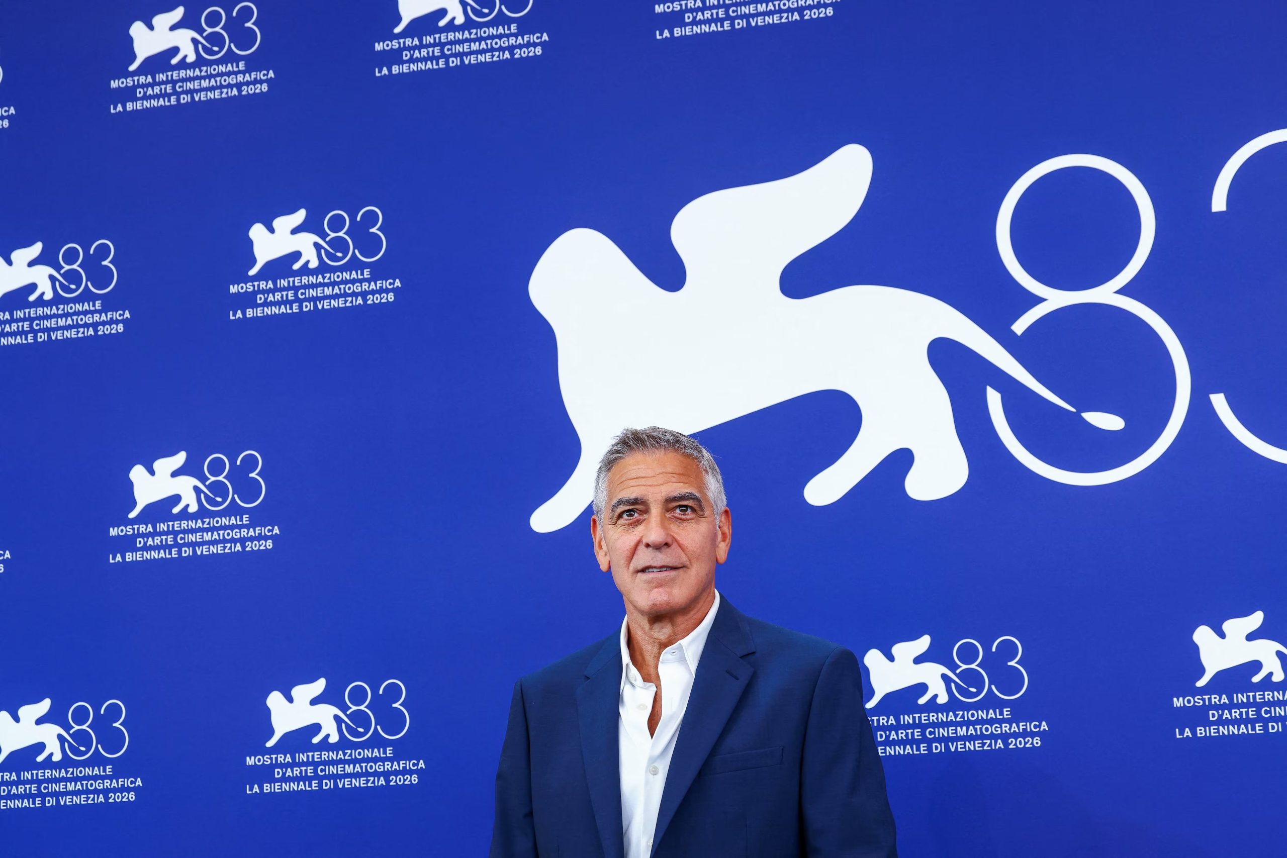 George Clooney advirtió sobre el cambio climático, defendió la creación de empleos verdes y mencionó los incendios forestales que afectaron a Europa este verano -REUTERS/Yves Herman