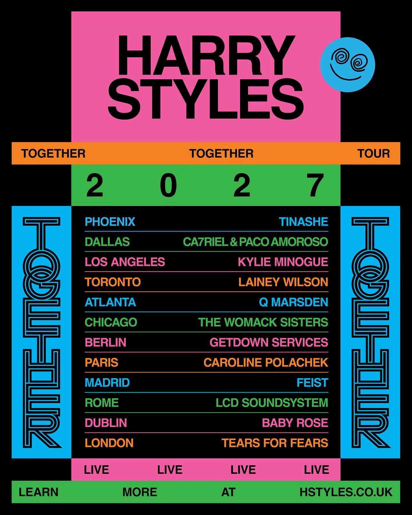 Harry anunció las fechas de su nuevo tour, pero dejo a afuera a la Argentina