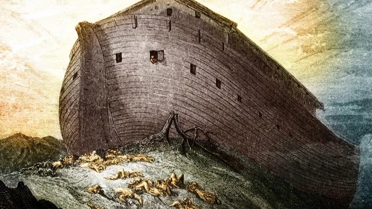 La elevación estudiada mide cerca de 160 metros de largo, una extensión semejante a las medidas atribuidas a la embarcación bíblica en el Génesis (Museo Rob Scholte)