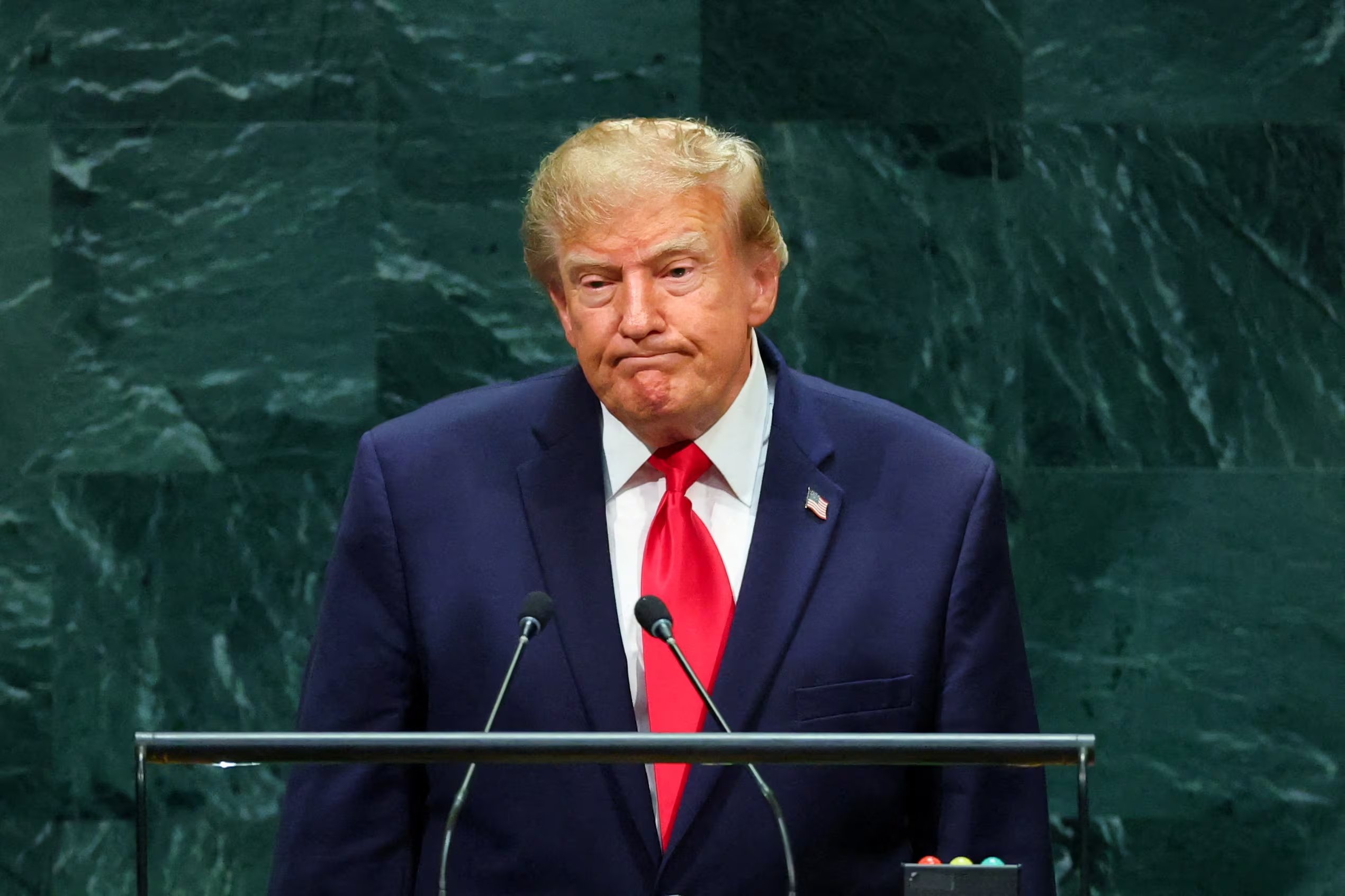 El presidente de Estados Unidos, Donald Trump. REUTERS/MIKE SEGAR