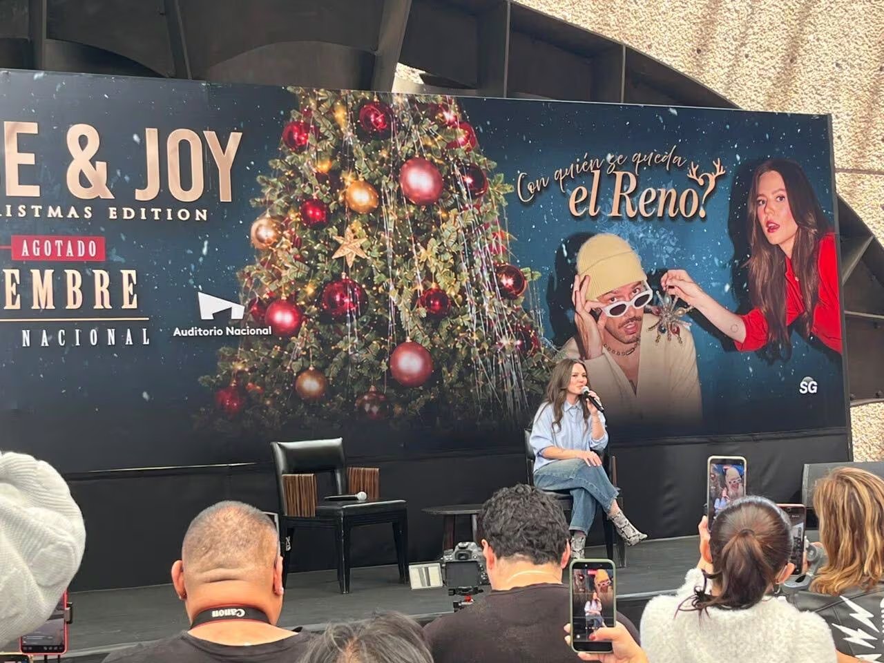 Joy afirmó que continuará con el proyecto musical. (Miriam Estrella / Infobae México)