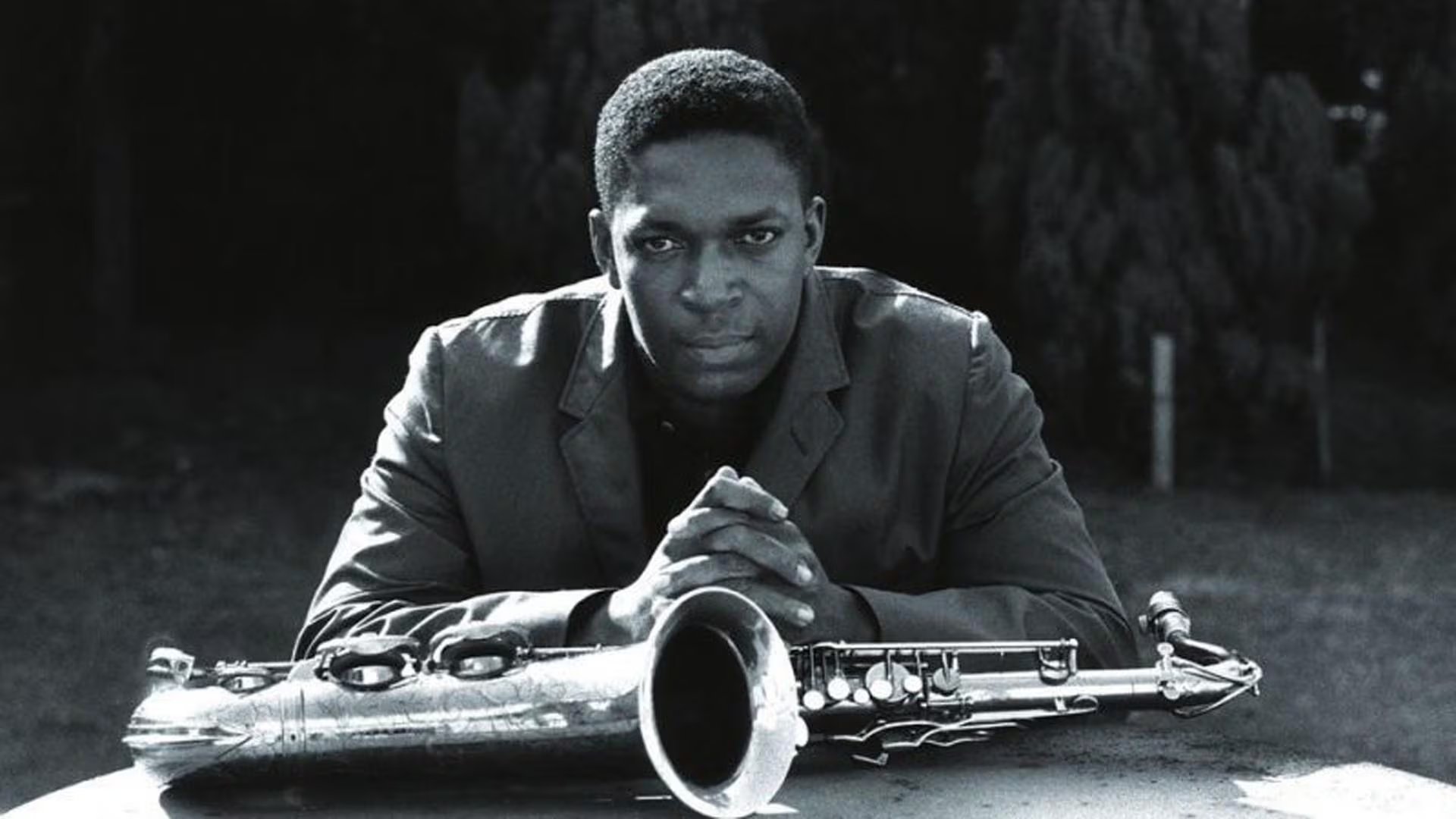 John Coltrane en el Van Gelder Studio, Hackensack, NJ , en 1957