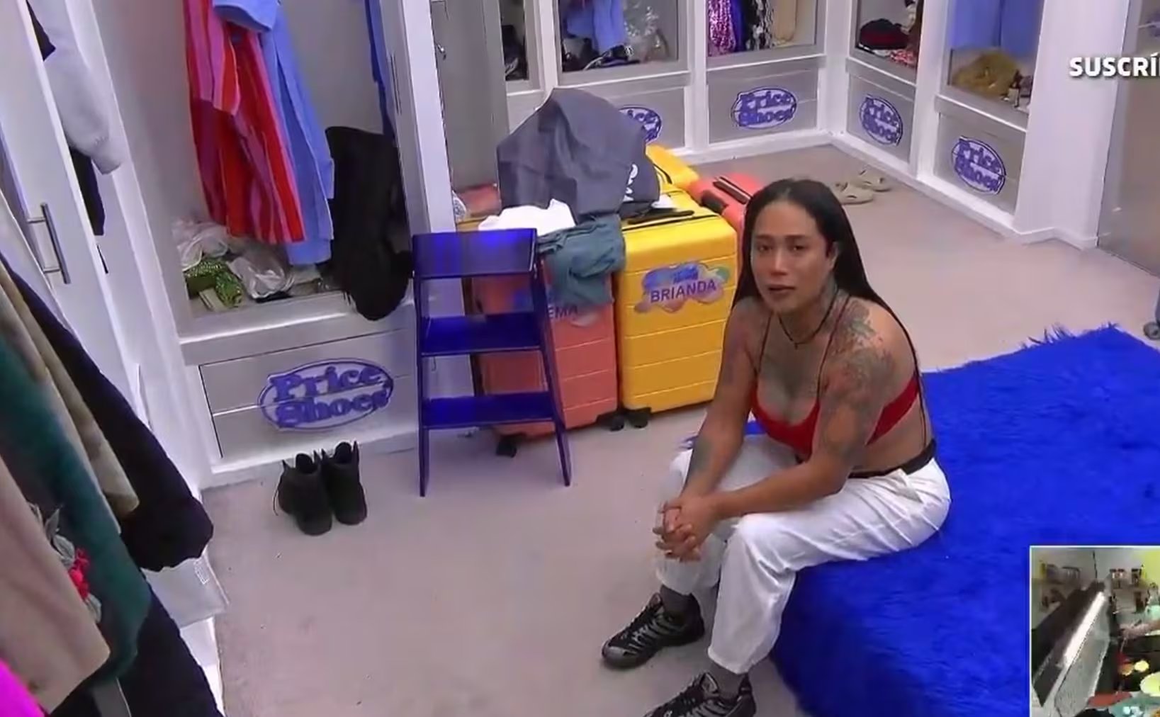 Karina Torres habla en La Casa de los Famosos México, de la situación delicada de su sobrino Emiliano (Captura de pantalla)
