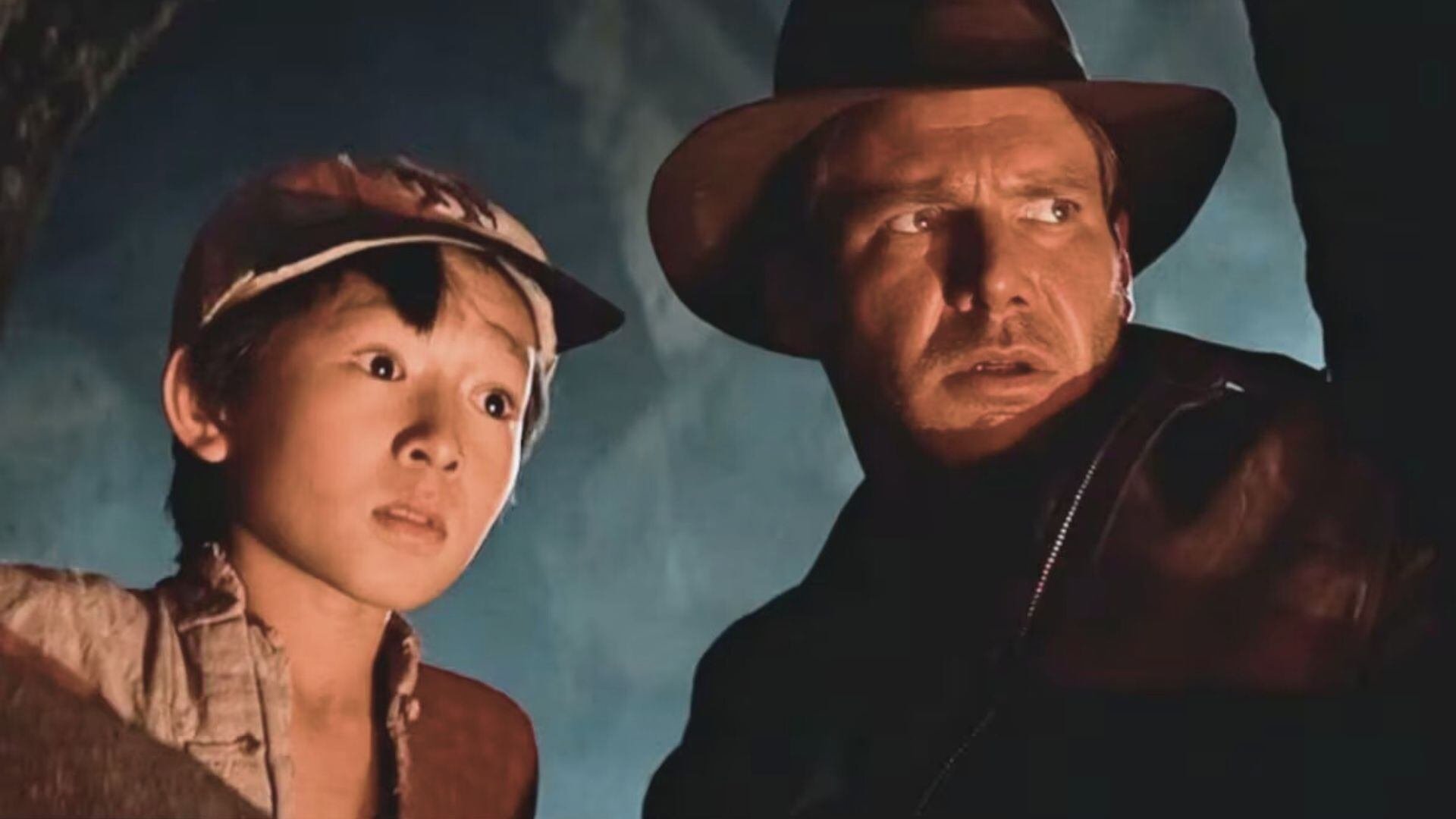 El actor dijo que, cuando era niño, no sabía que su presencia ayudaba a mejorar el ánimo de Ford en el set de la película de 1984 (Paramount)