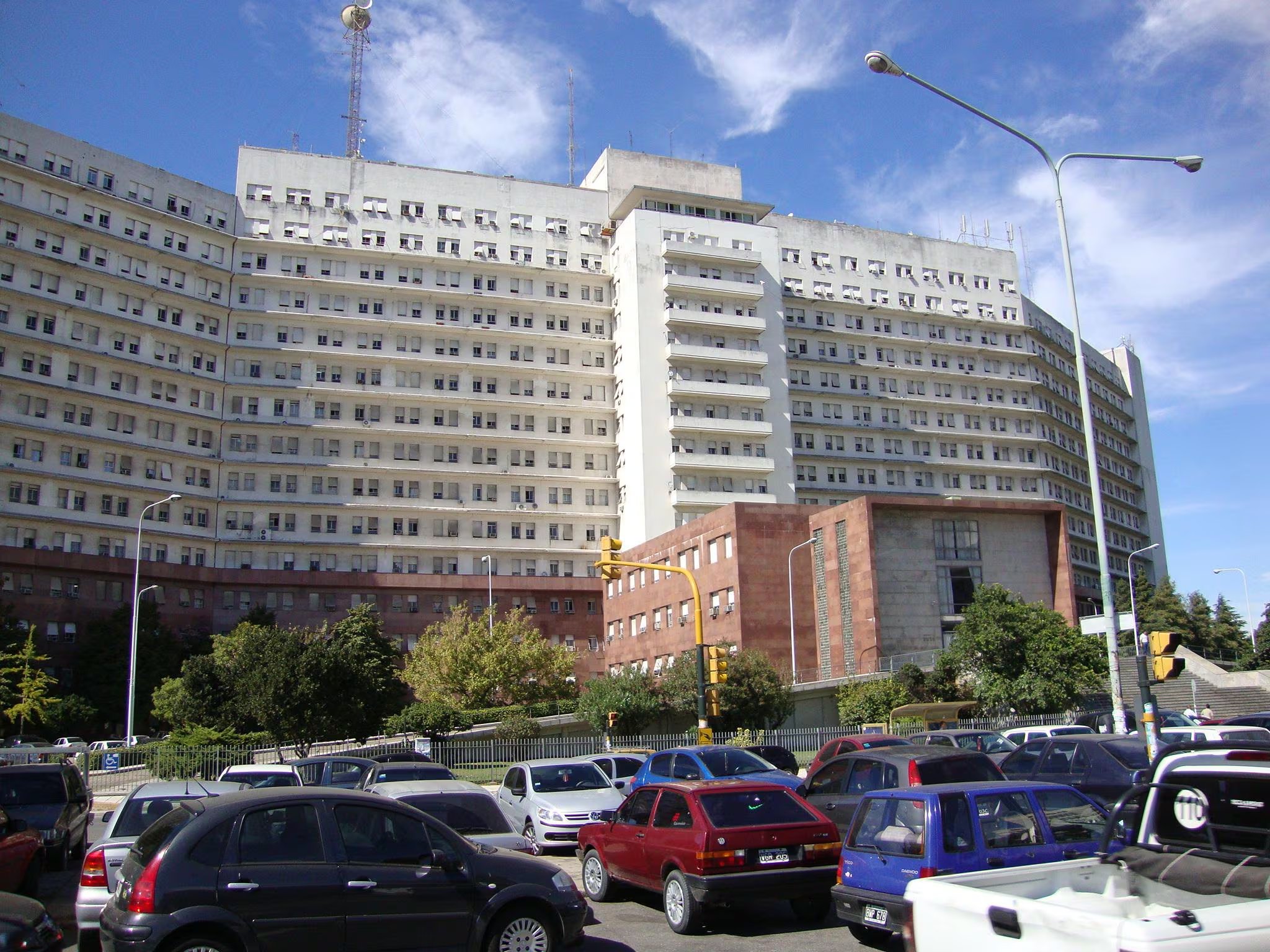 El Edificio Libertad, sede de la Armada Argentina 