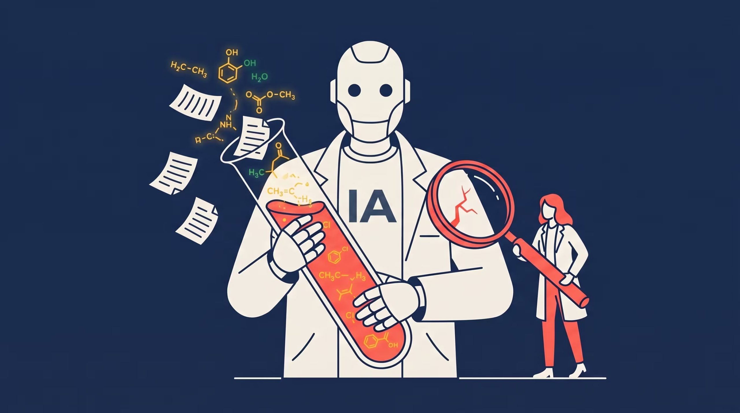 La inteligencia artificial acelera las hipótesis, pero no reemplaza el criterio del laboratorio. (Imagen Ilustrativa Infobae)