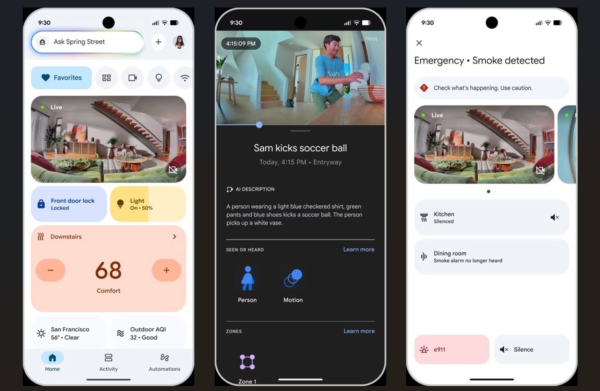 Los agentes de IA que se conecten a Google Home te permitirán crear automatizaciones. 