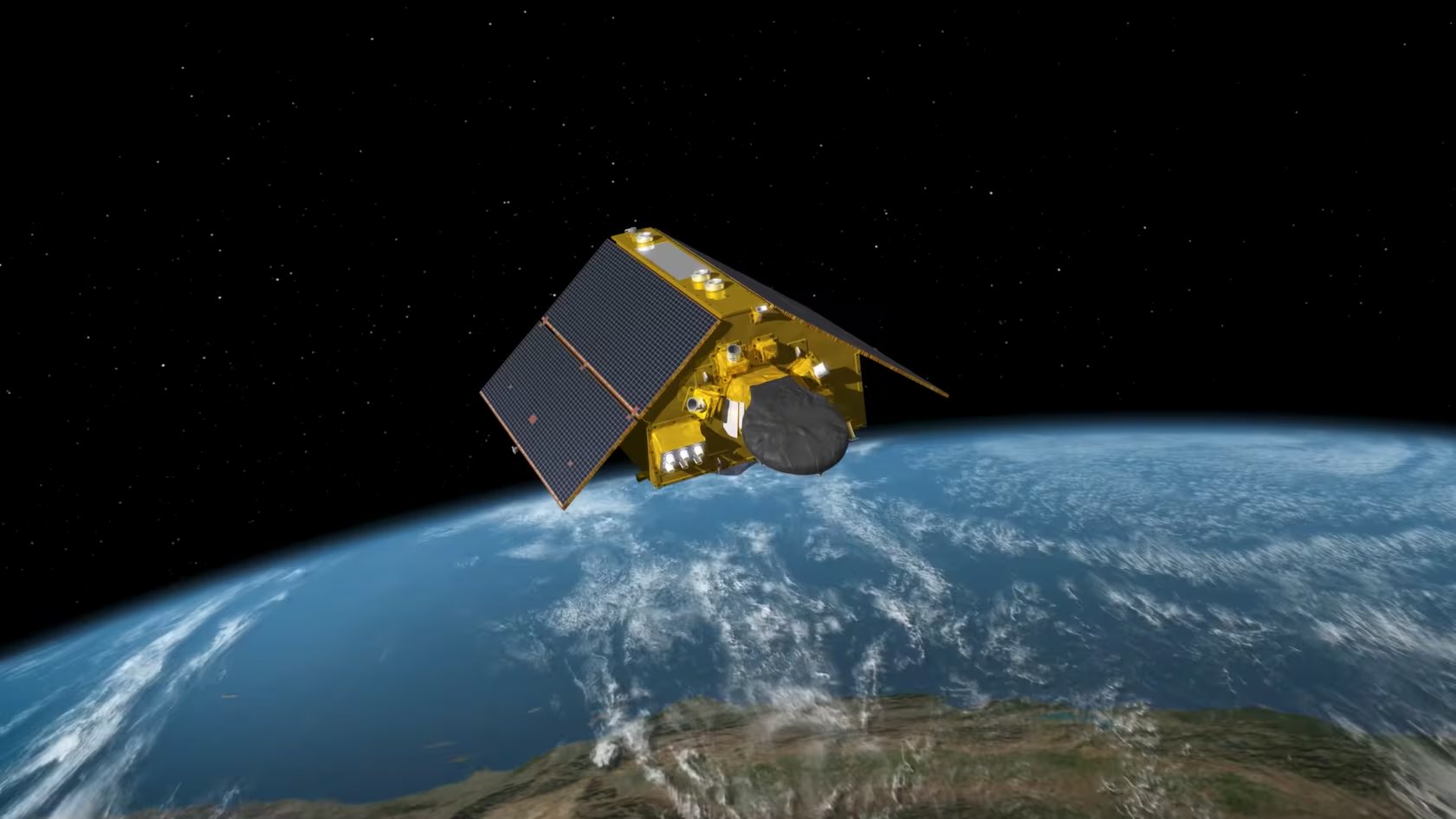 La misión Copernicus Sentinel-6/Jason-CS mide la altura del mar, las olas y el viento sobre el océano (NASA)