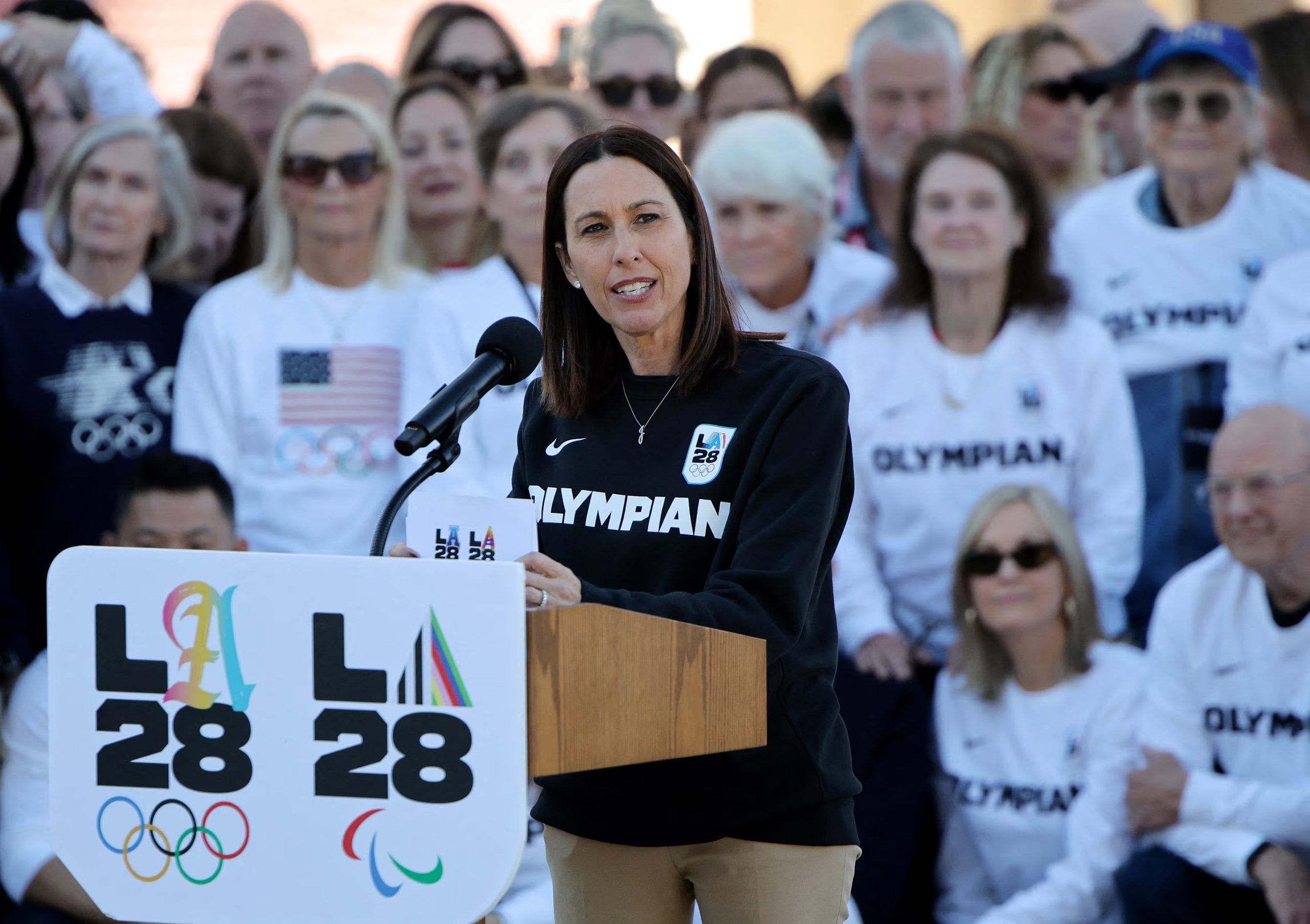 La organización de Los Ángeles 2028 proyecta un alto entusiasmo popular tras el antecedente del Mundial de Fútbol 2026 (REUTERS/Daniel Cole)