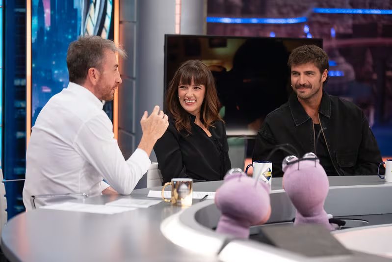 Maxi Iglesias y Susana Abaitua en 'El Hormiguero'. (Flickr)