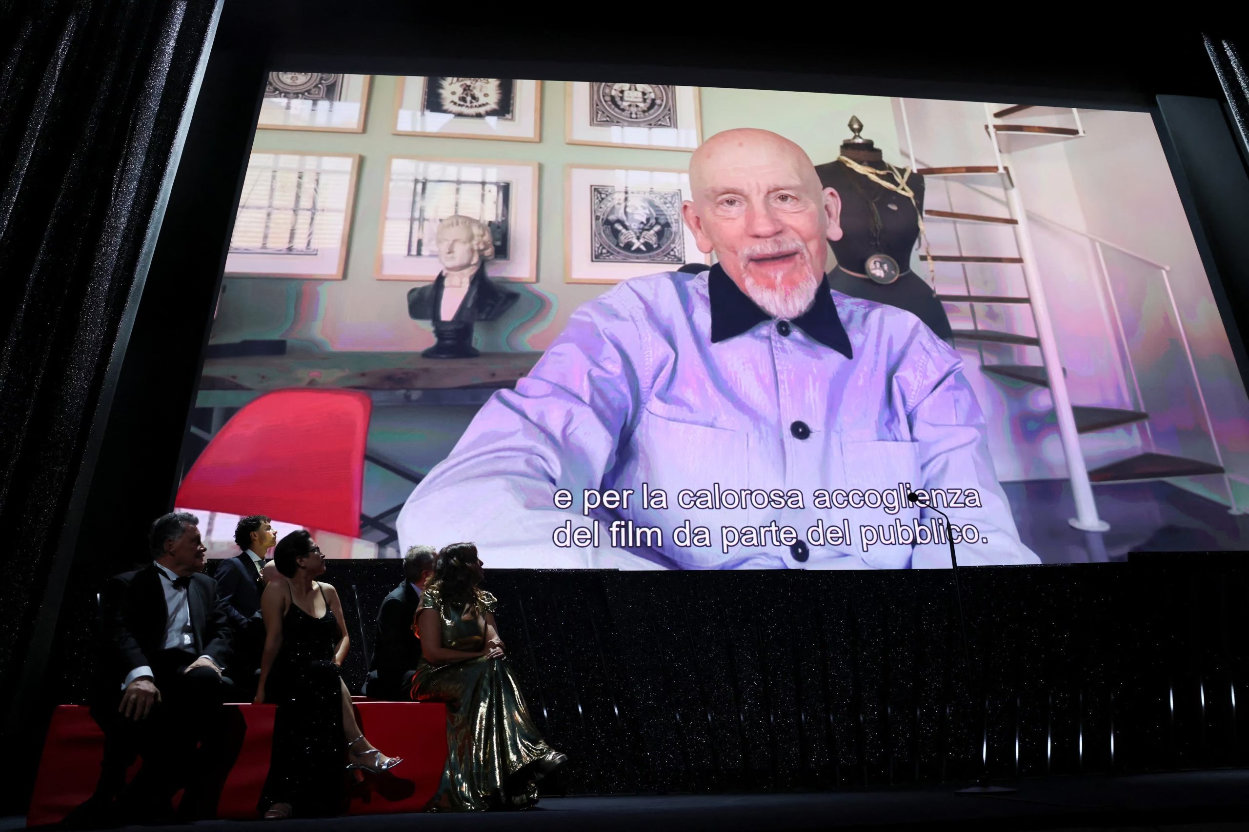 John Malkovich ganó la Copa Volpi a mejor actor por Wild Horse Nine, de Martin McDonagh